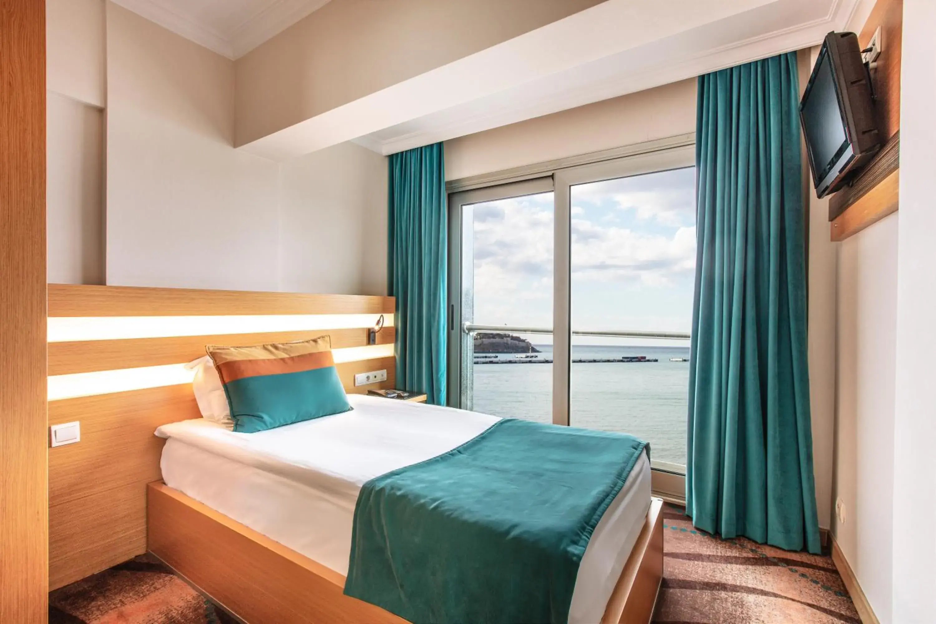 Single Room with Sea View in Hotel Ilayda Single Room with Sea View in Hotel Ilayda