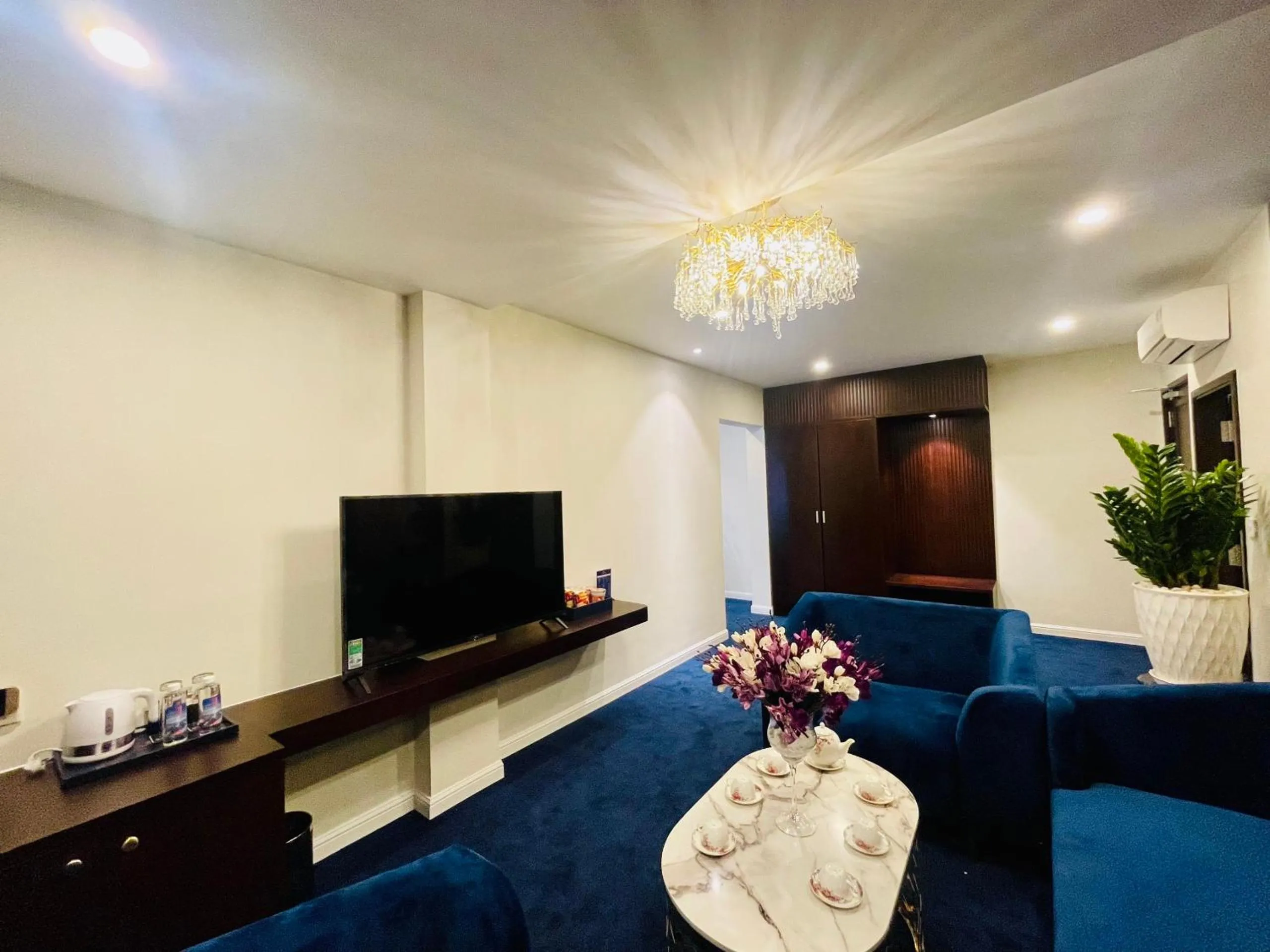 Living room in Sandals Camellia Hotel