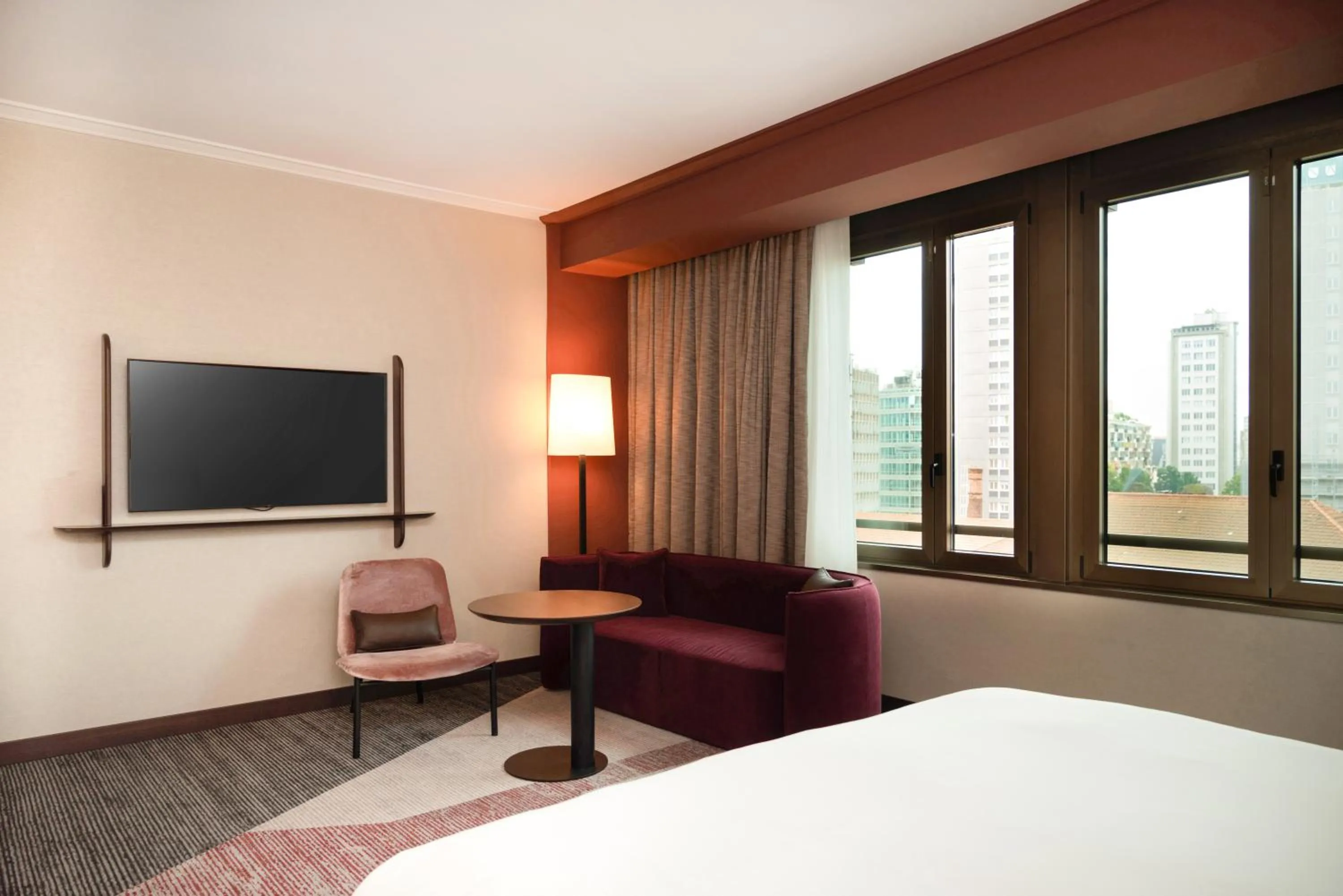 Bedroom, Bed in Hilton Milan