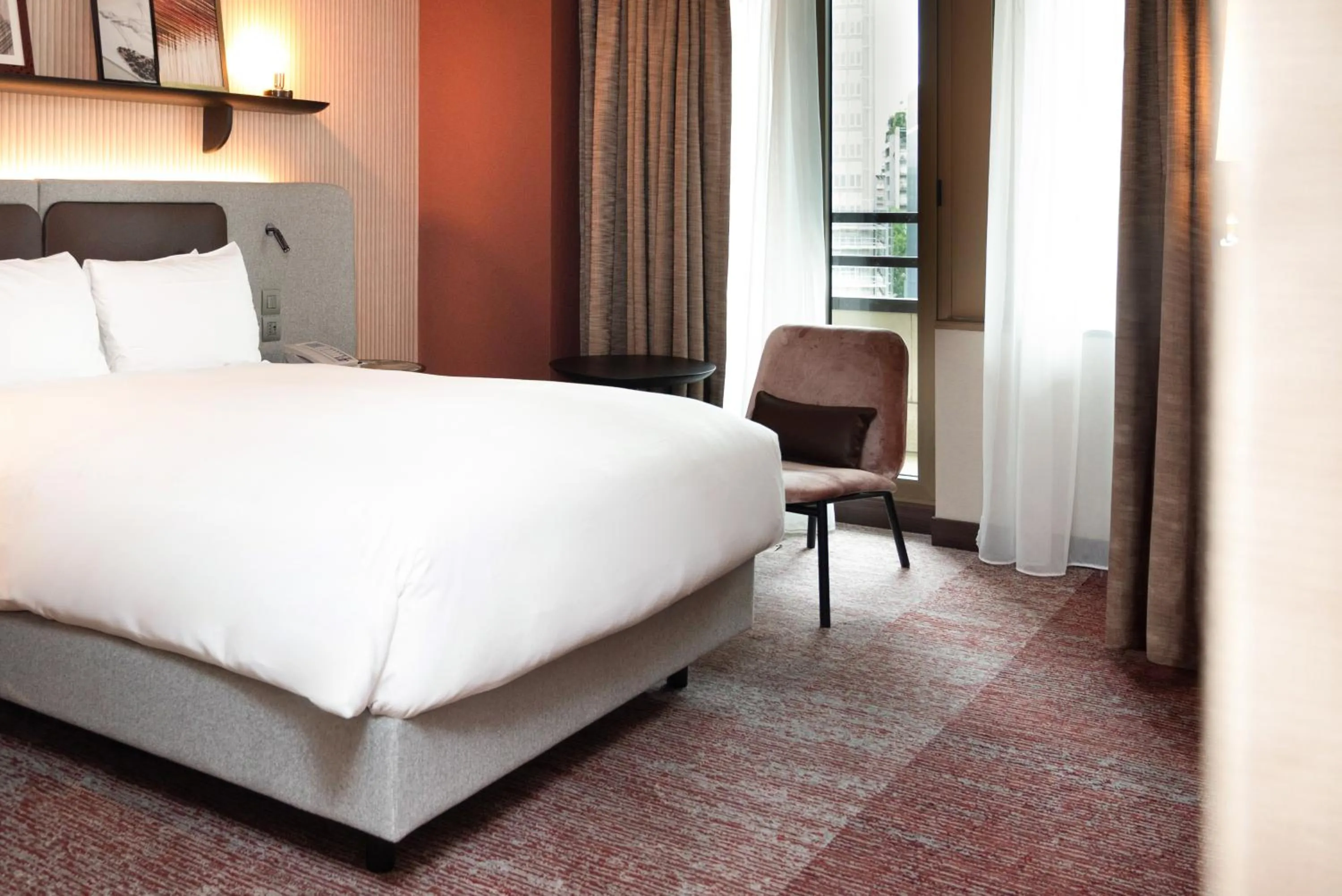 Bedroom, Bed in Hilton Milan