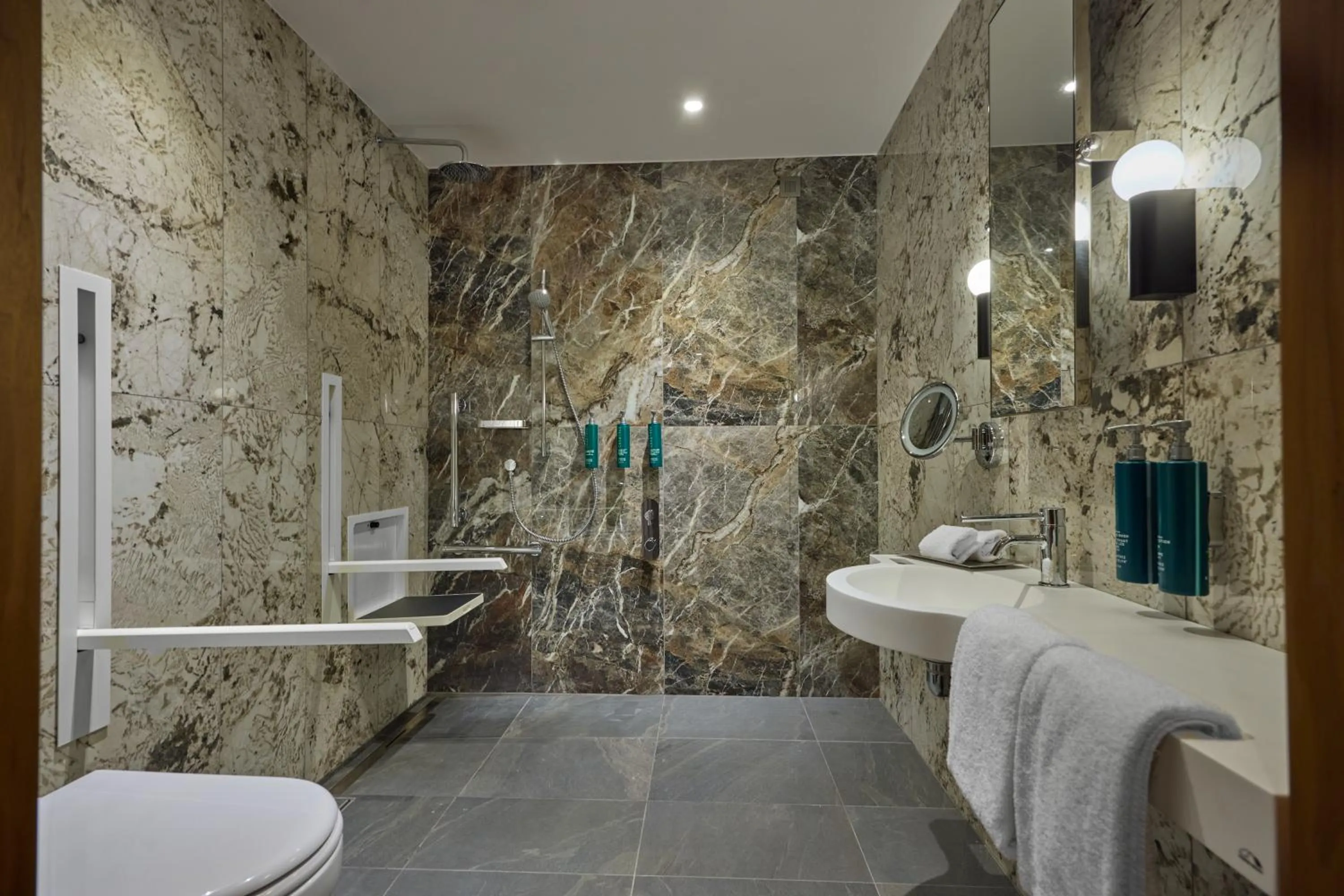 Toilet in Hilton Milan