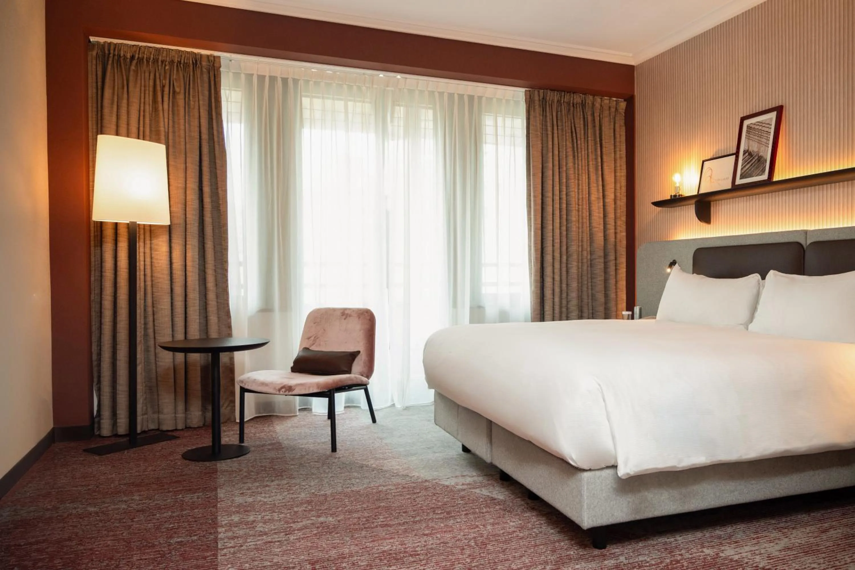 Bedroom, Bed in Hilton Milan