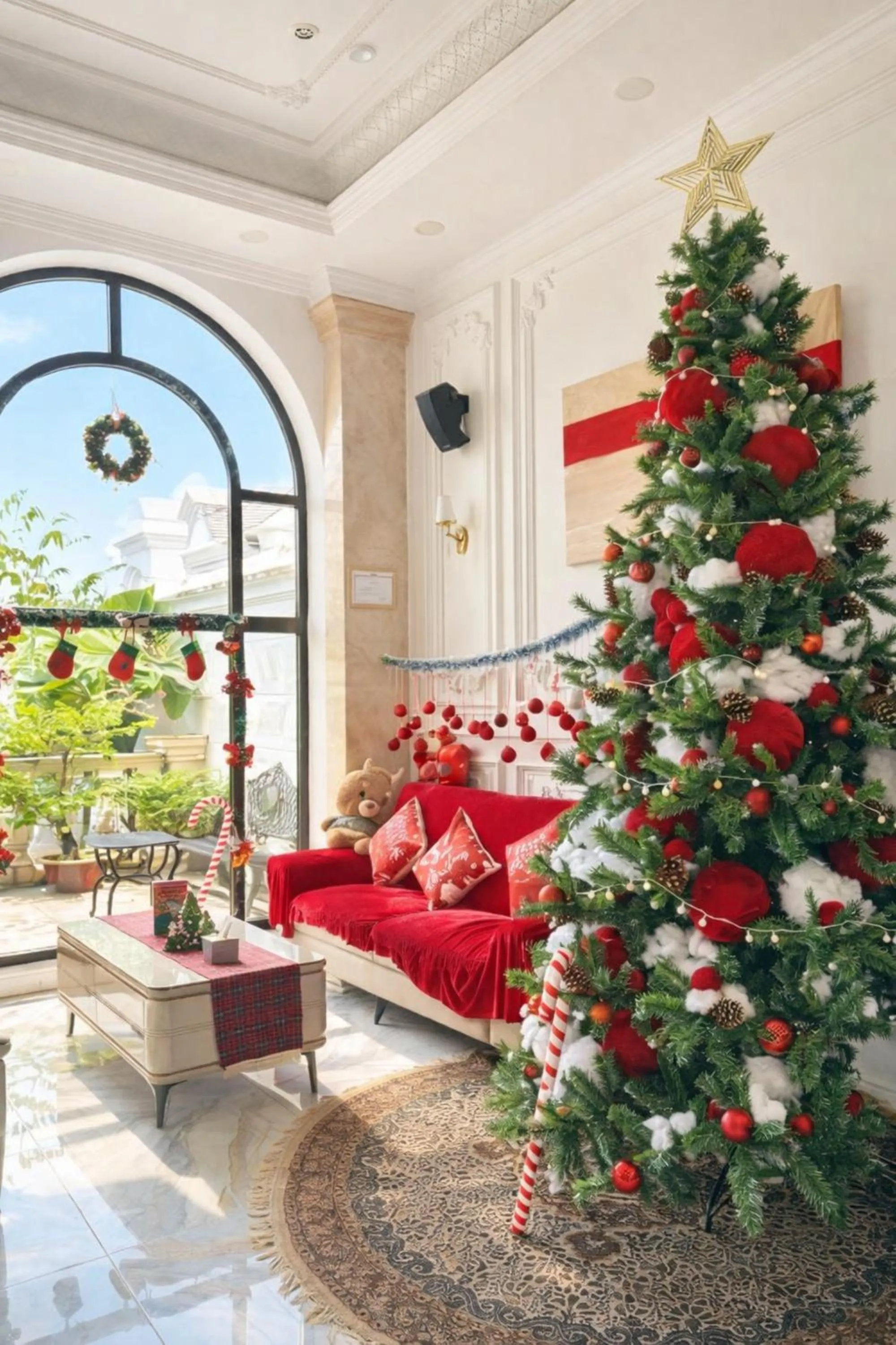 Living room in Thuận Phát Hotel
