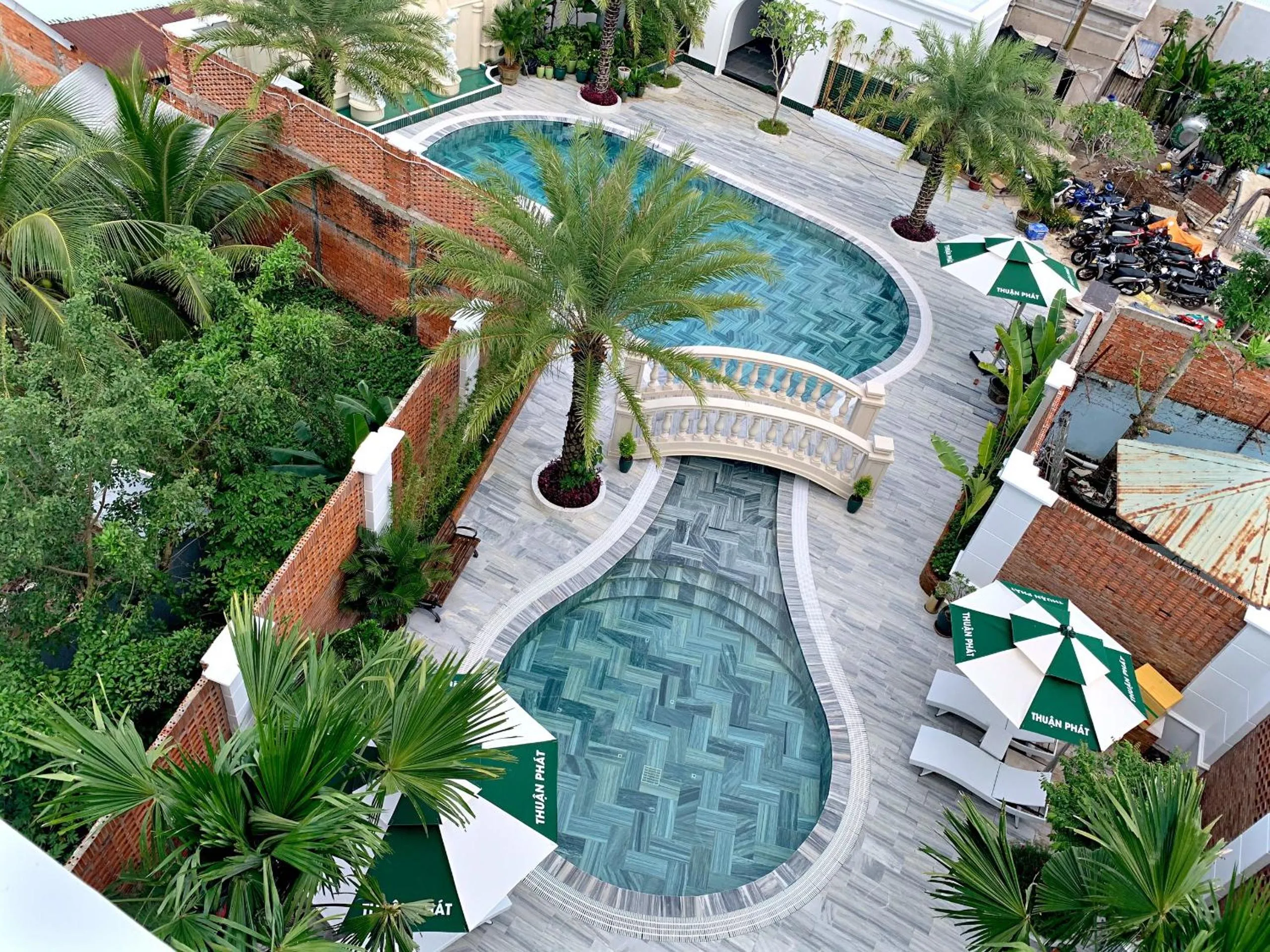 Bird's eye view in Thuận Phát Hotel