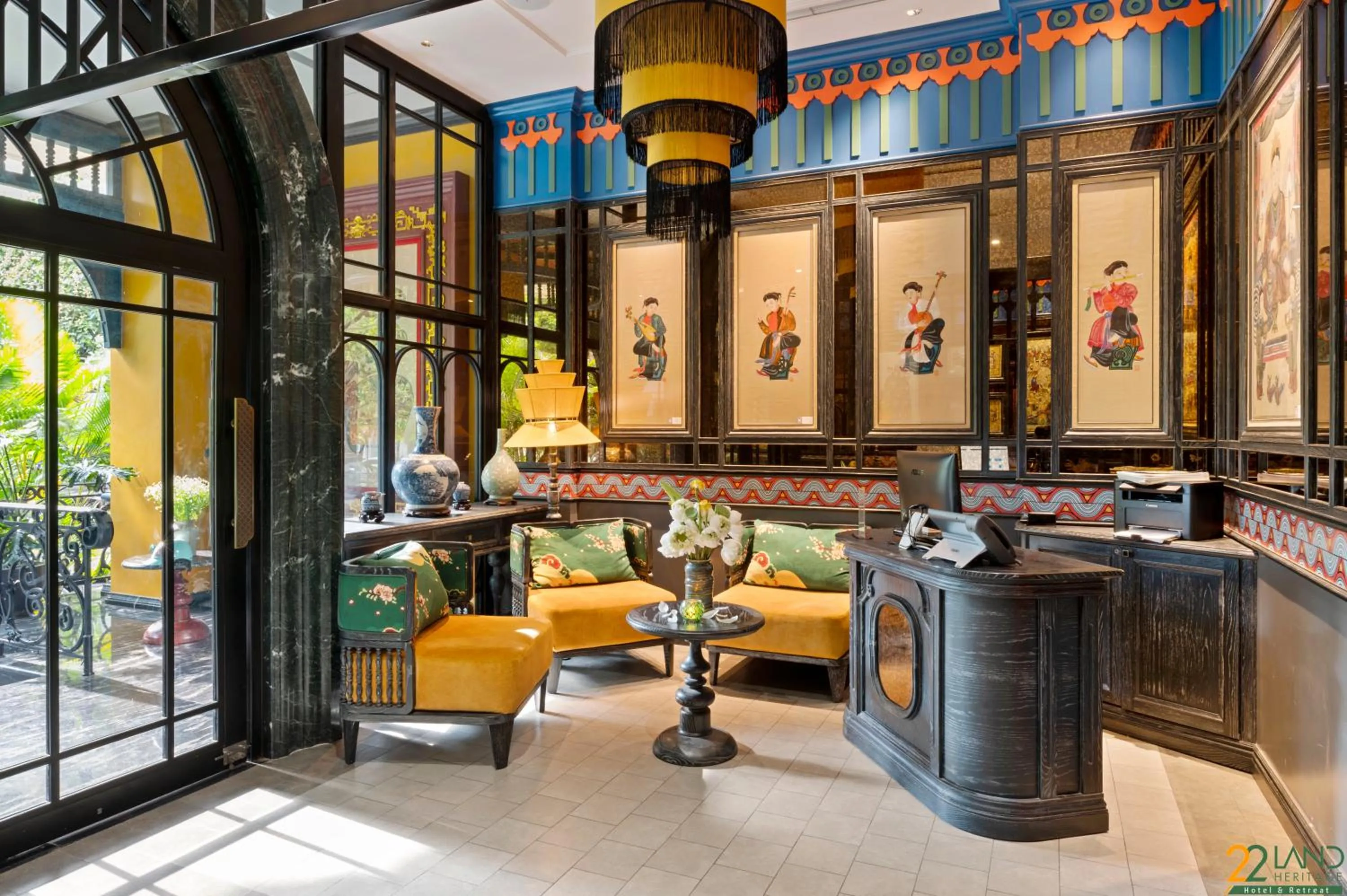 Restaurant/places to eat in 22Land Heritage Hotel & Retreat