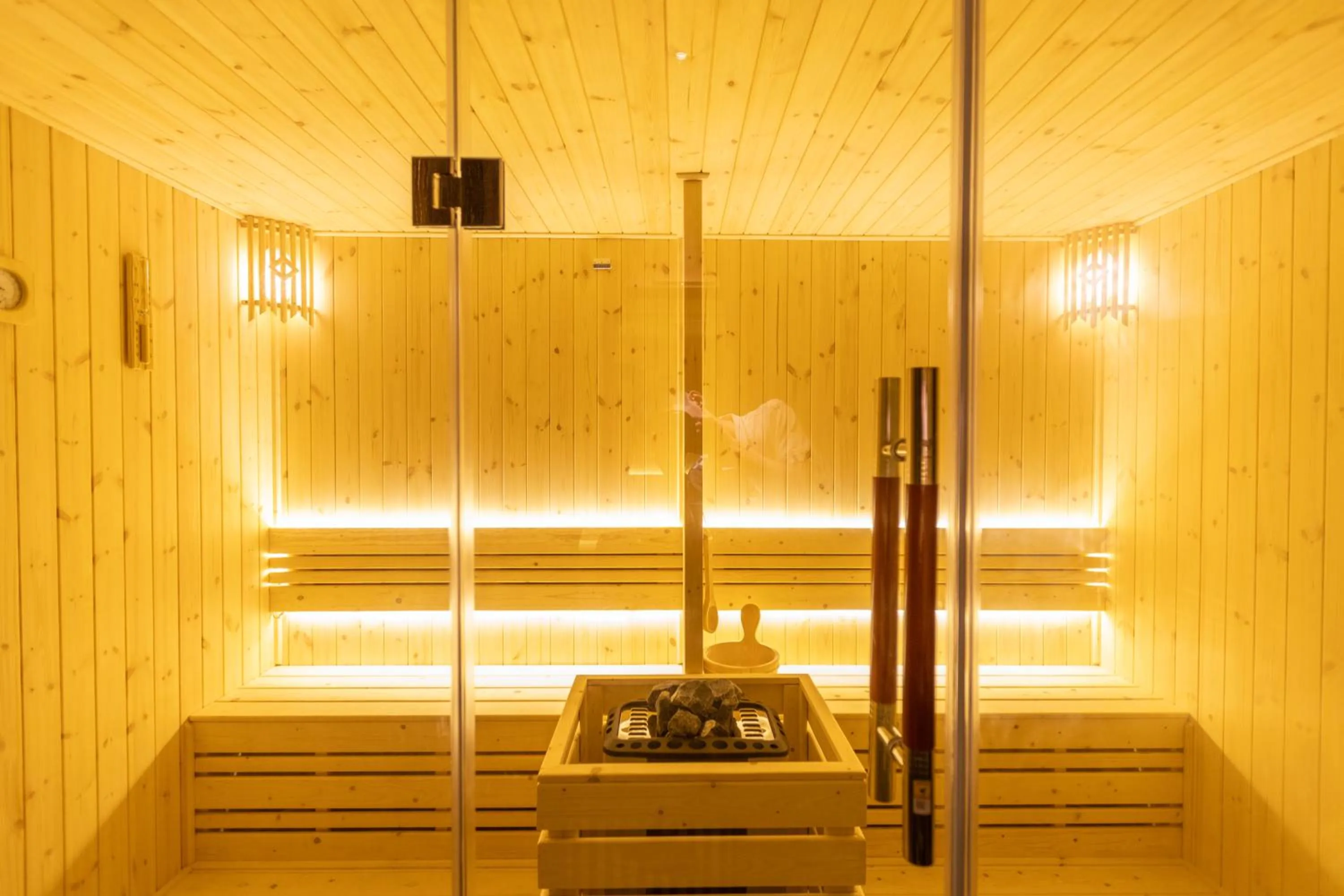 Sauna in 22Land Heritage Hotel & Retreat