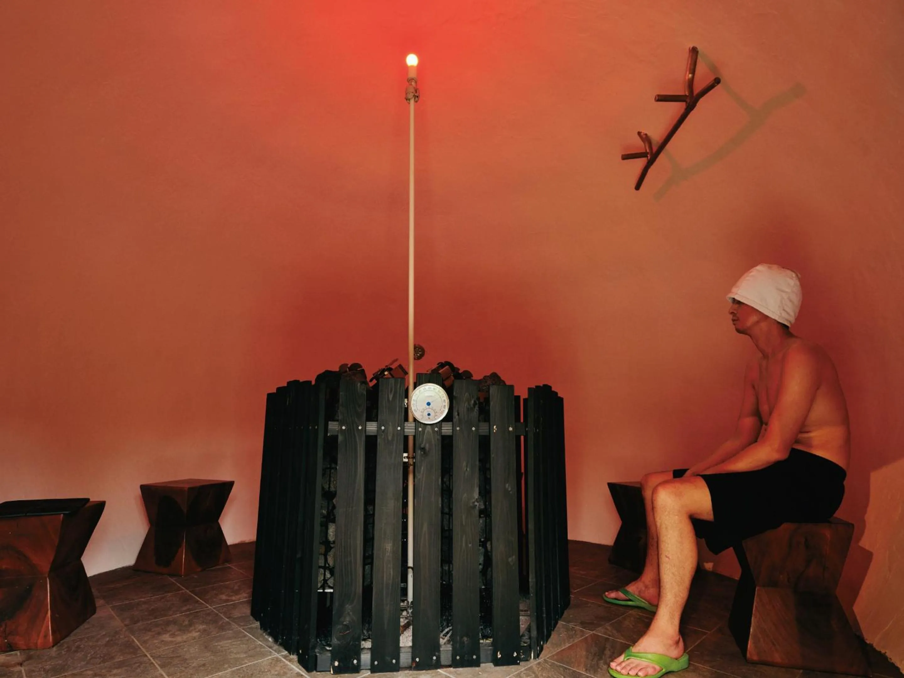 Sauna in LAVA SAUNA &VILLA