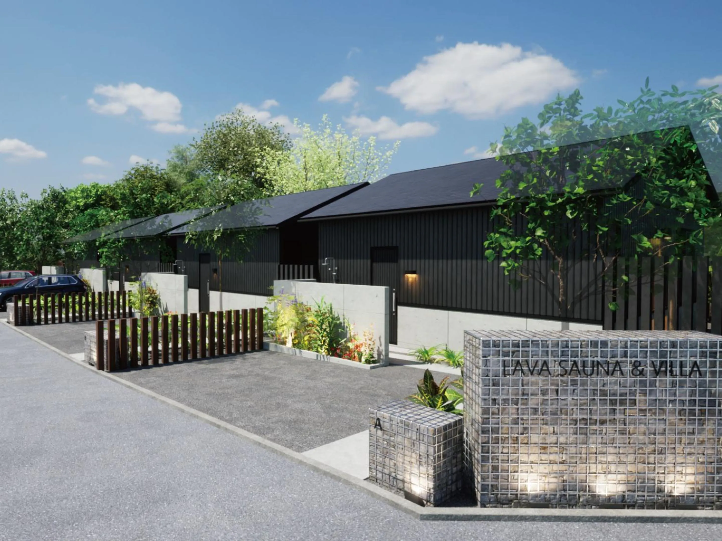 Property building in LAVA SAUNA &VILLA