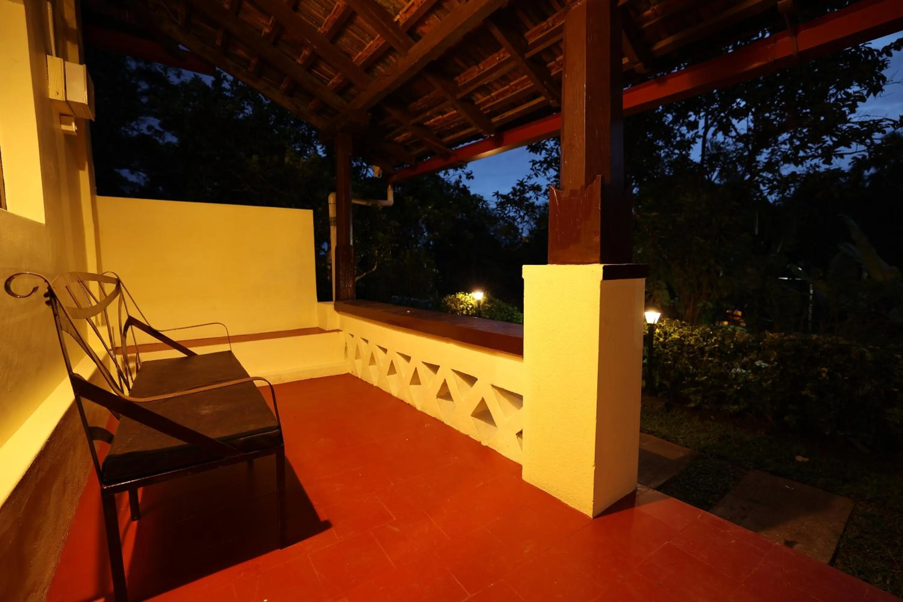 Balcony/Terrace in Avadale Coorg - Stag Groups Not Allowed