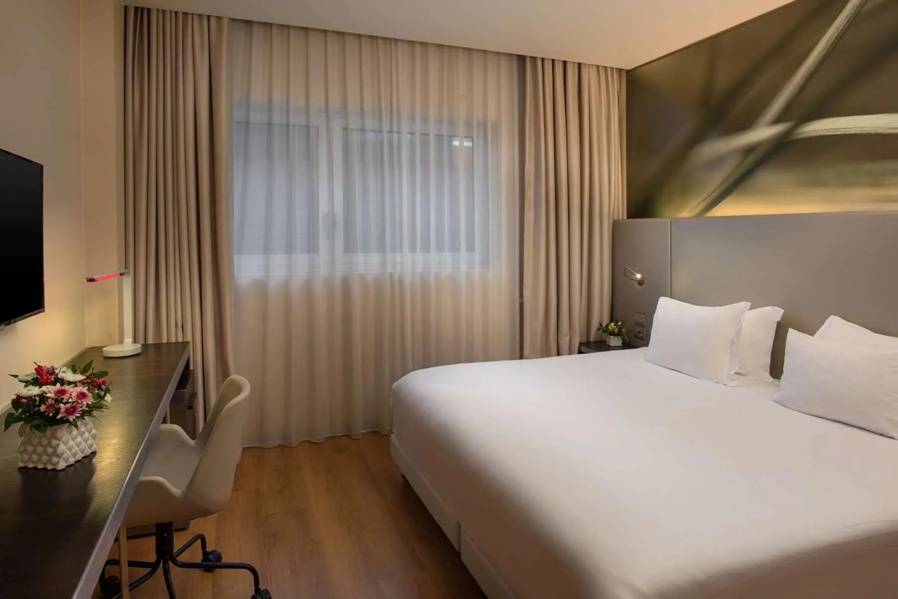 Bedroom, Bed in NH Orio Al Serio