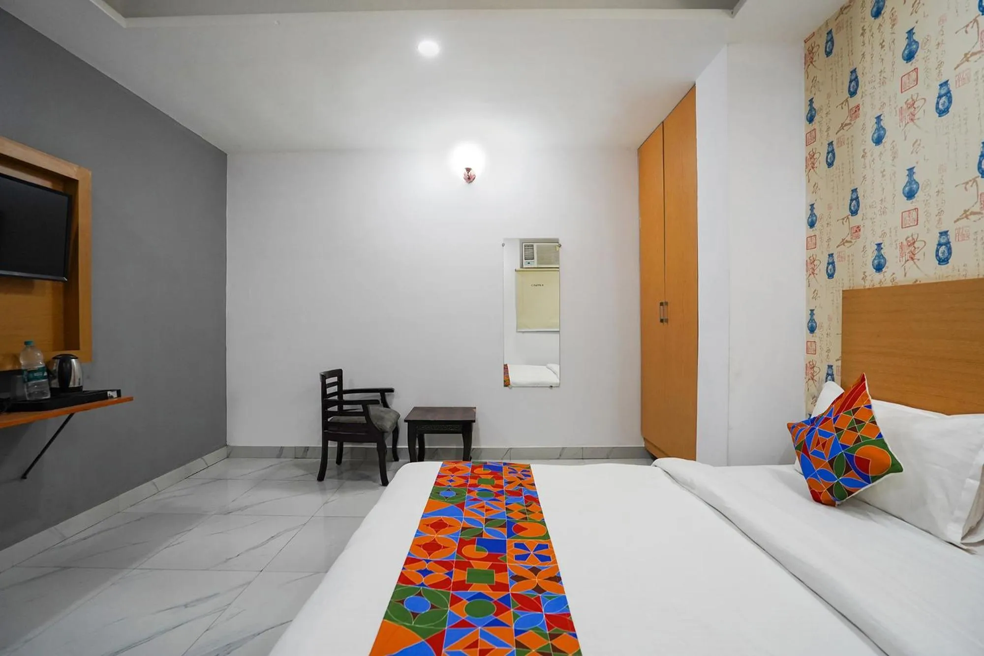 Bed in FabHotel Prime Culture