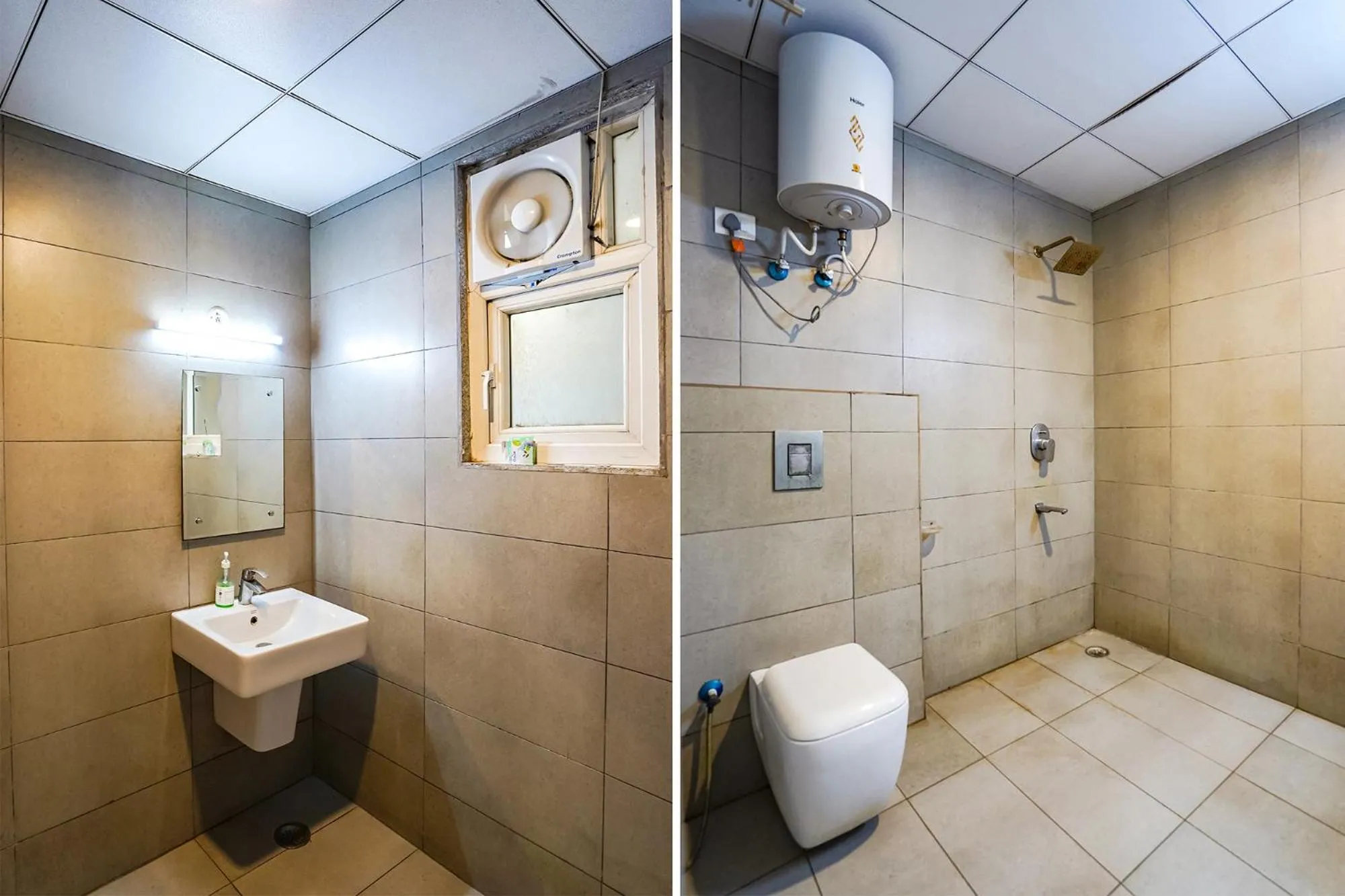 Shower in FabHotel Prime Culture