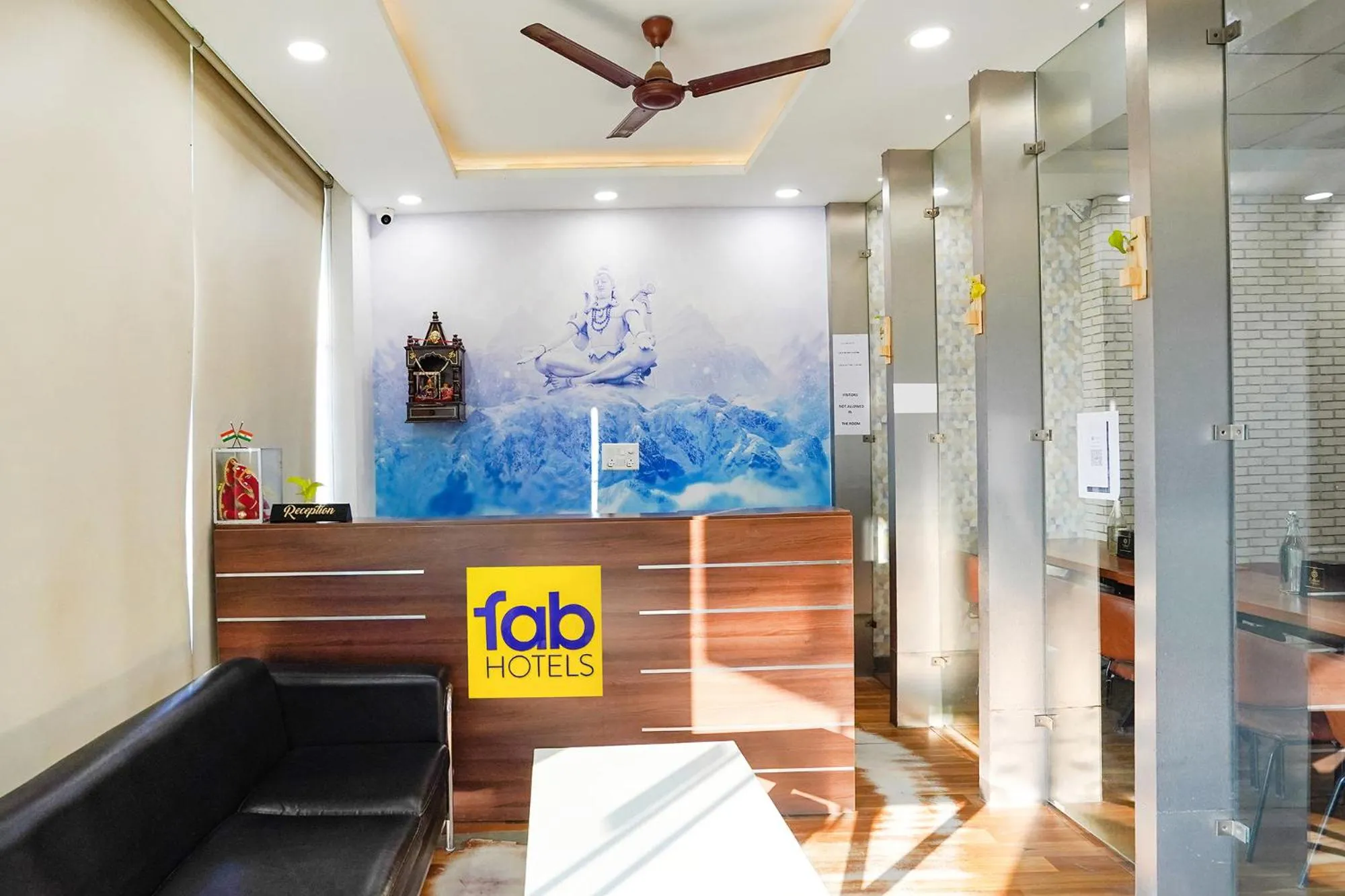 Lobby or reception in FabHotel Prime Culture