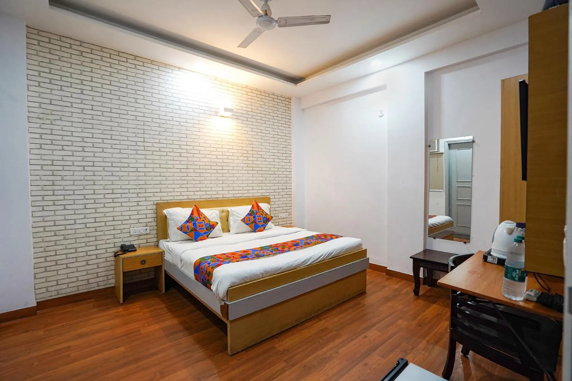 Bed in FabHotel Prime Culture