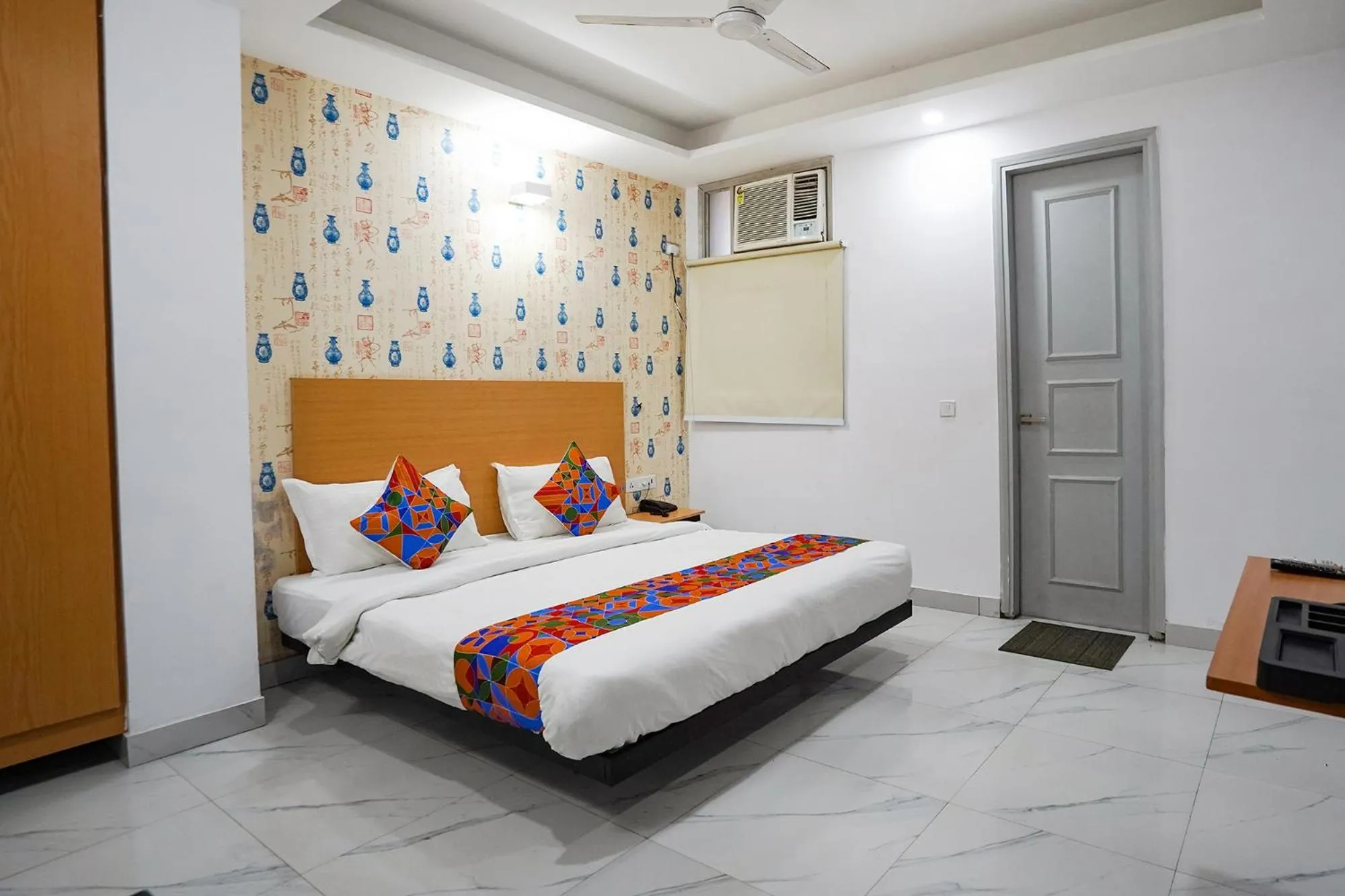 Bed in FabHotel Prime Culture