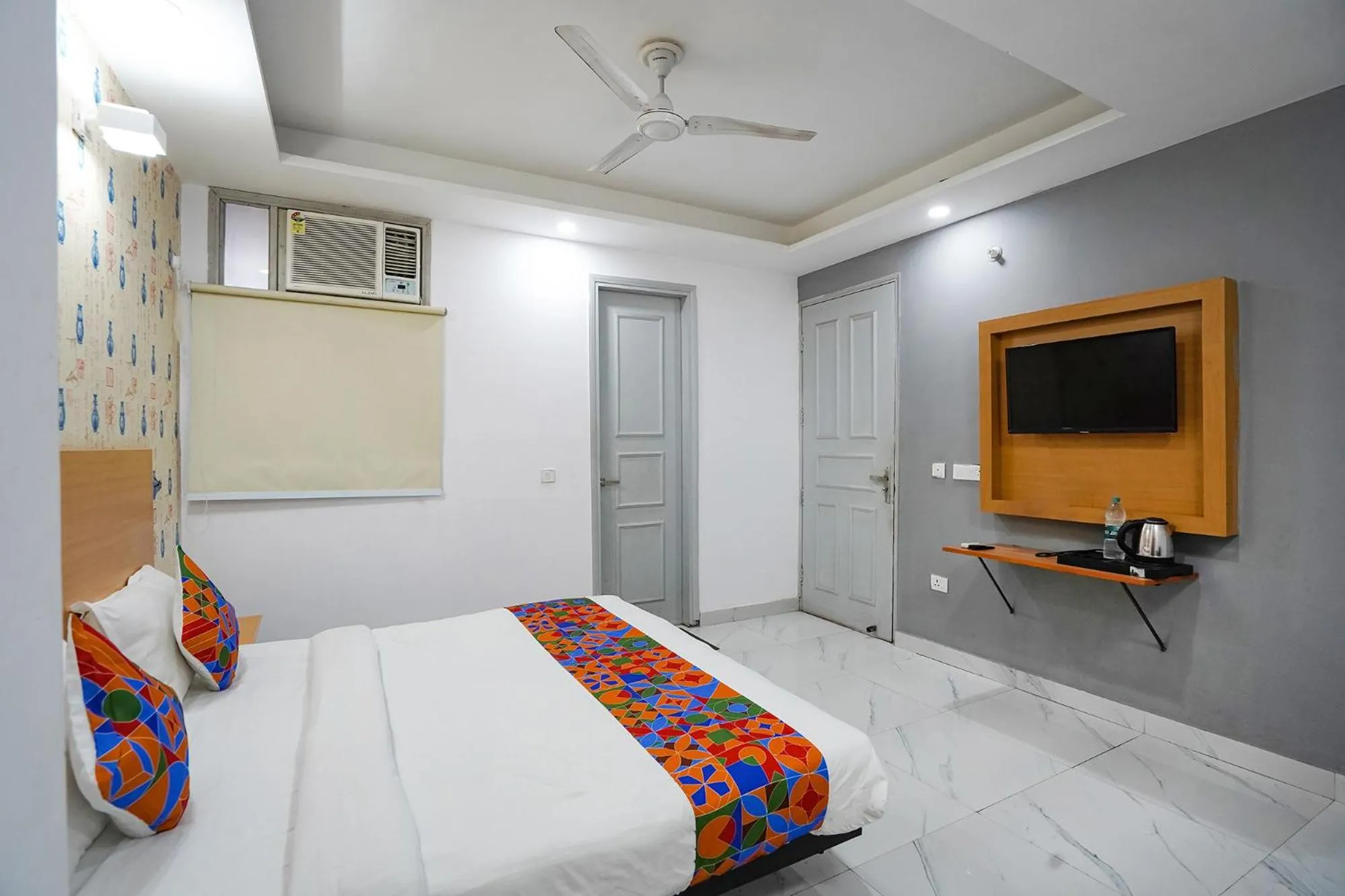 Bed in FabHotel Prime Culture