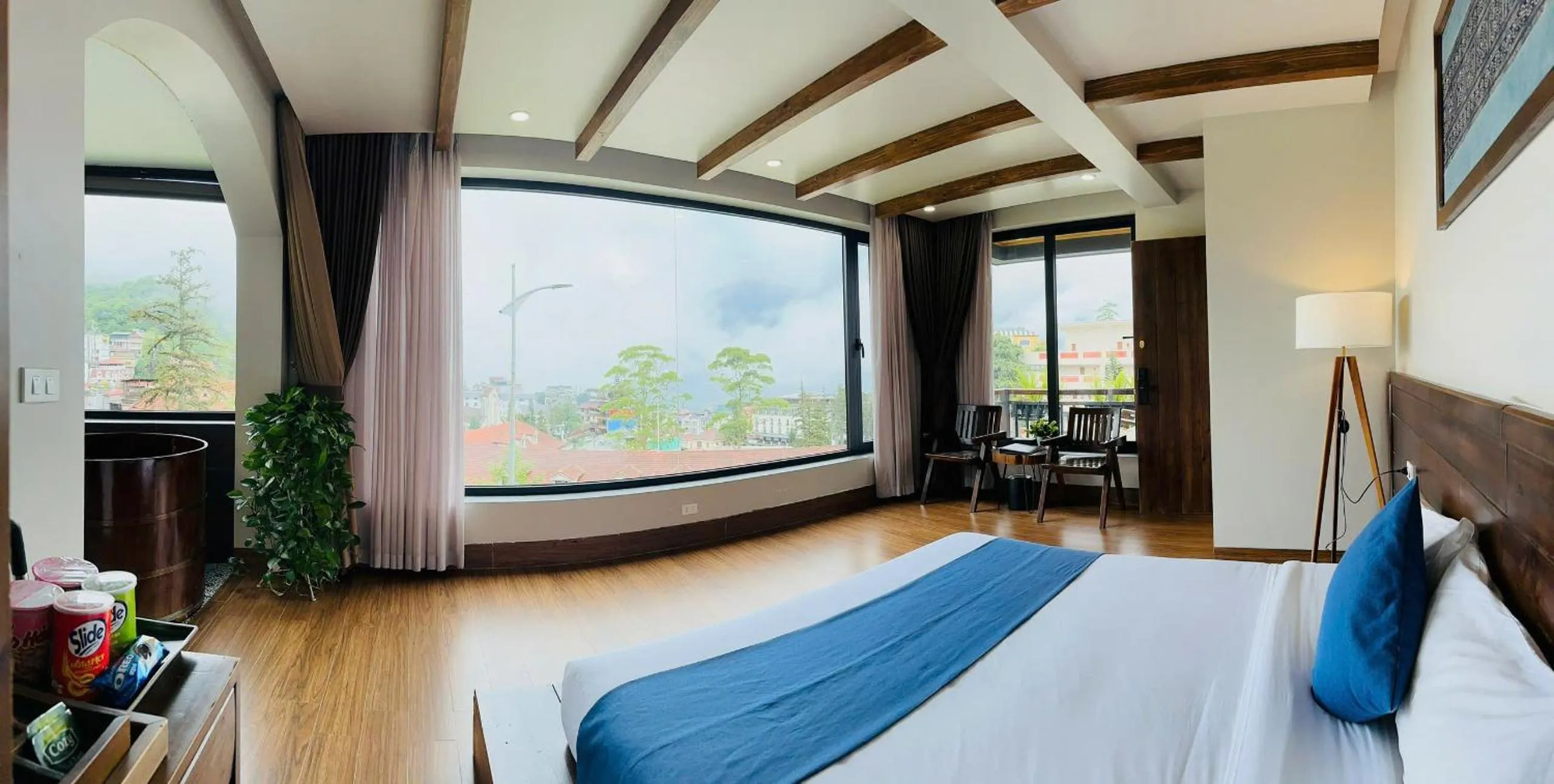 Bedroom, Bed in Sapa Pine Hill Eco Lodge