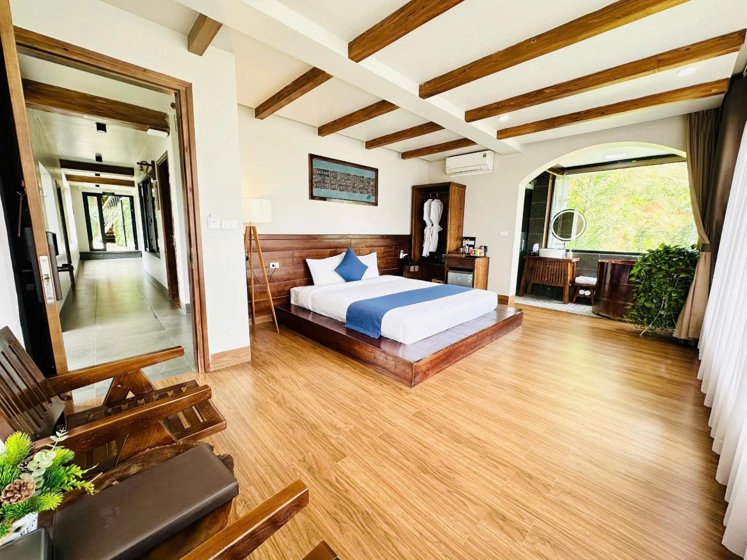 Bedroom, Bed in Sapa Pine Hill Eco Lodge