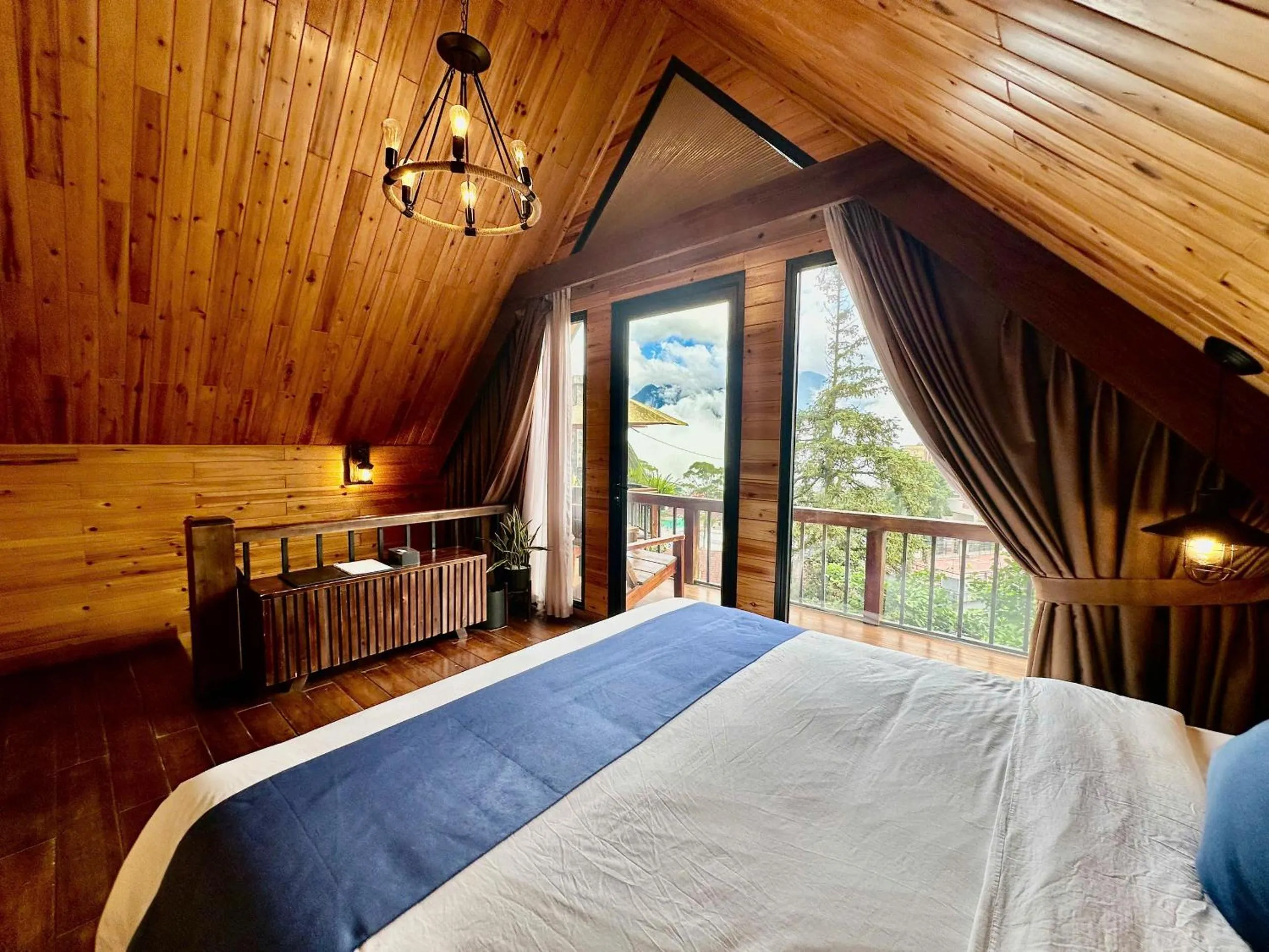 Bedroom, Bed in Sapa Pine Hill Eco Lodge