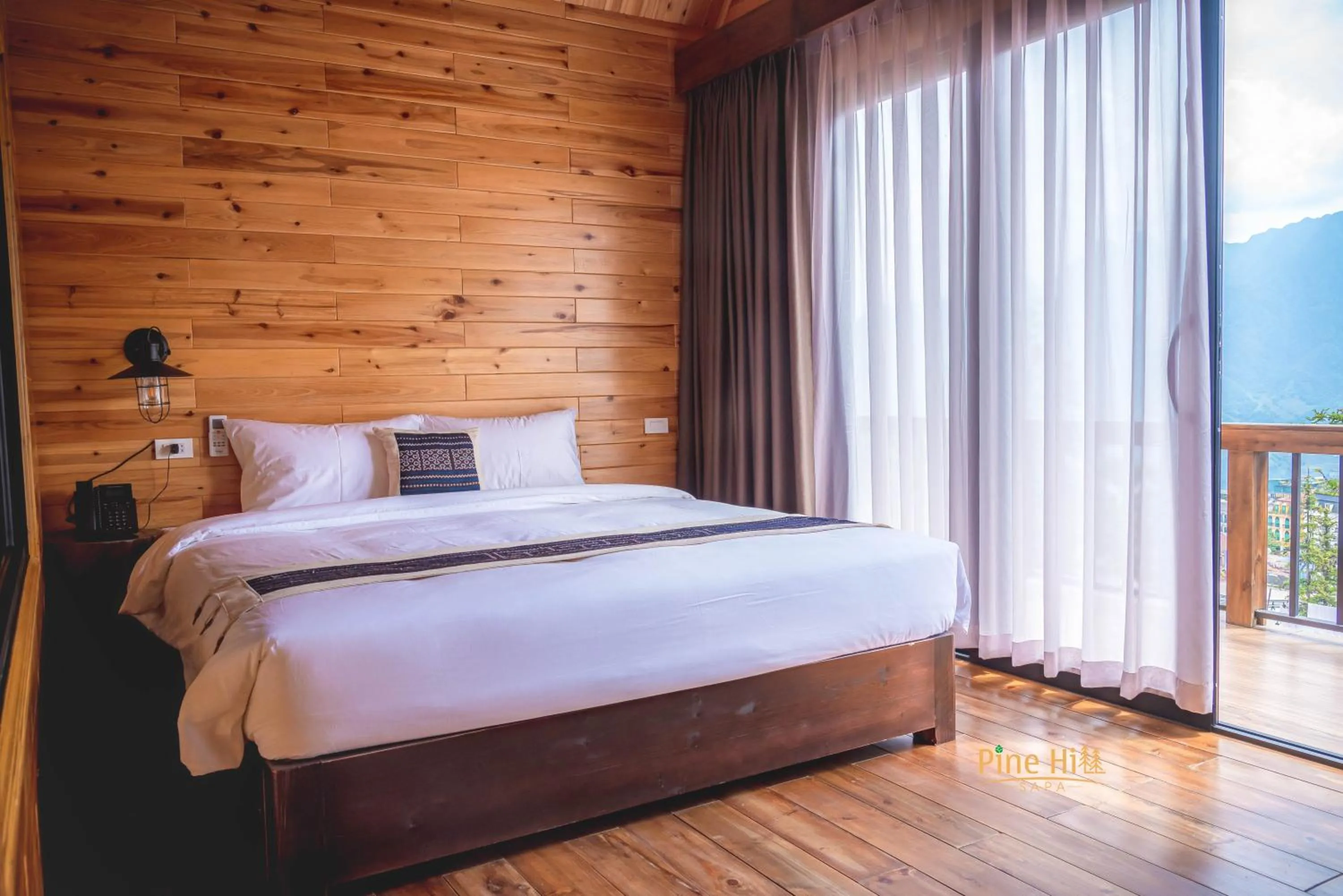 Bedroom, Bed in Sapa Pine Hill Eco Lodge