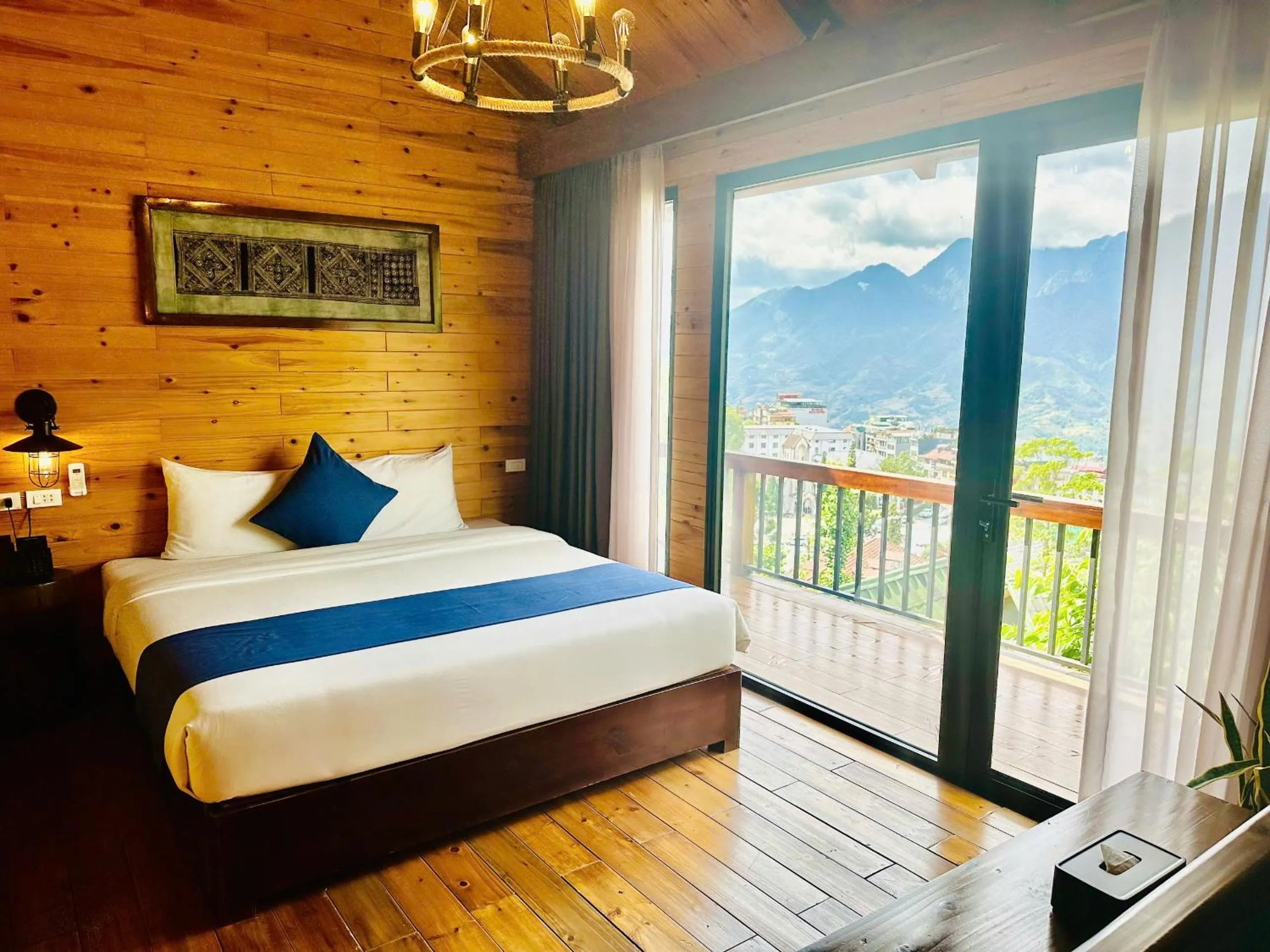 Property building, Bed in Sapa Pine Hill Eco Lodge