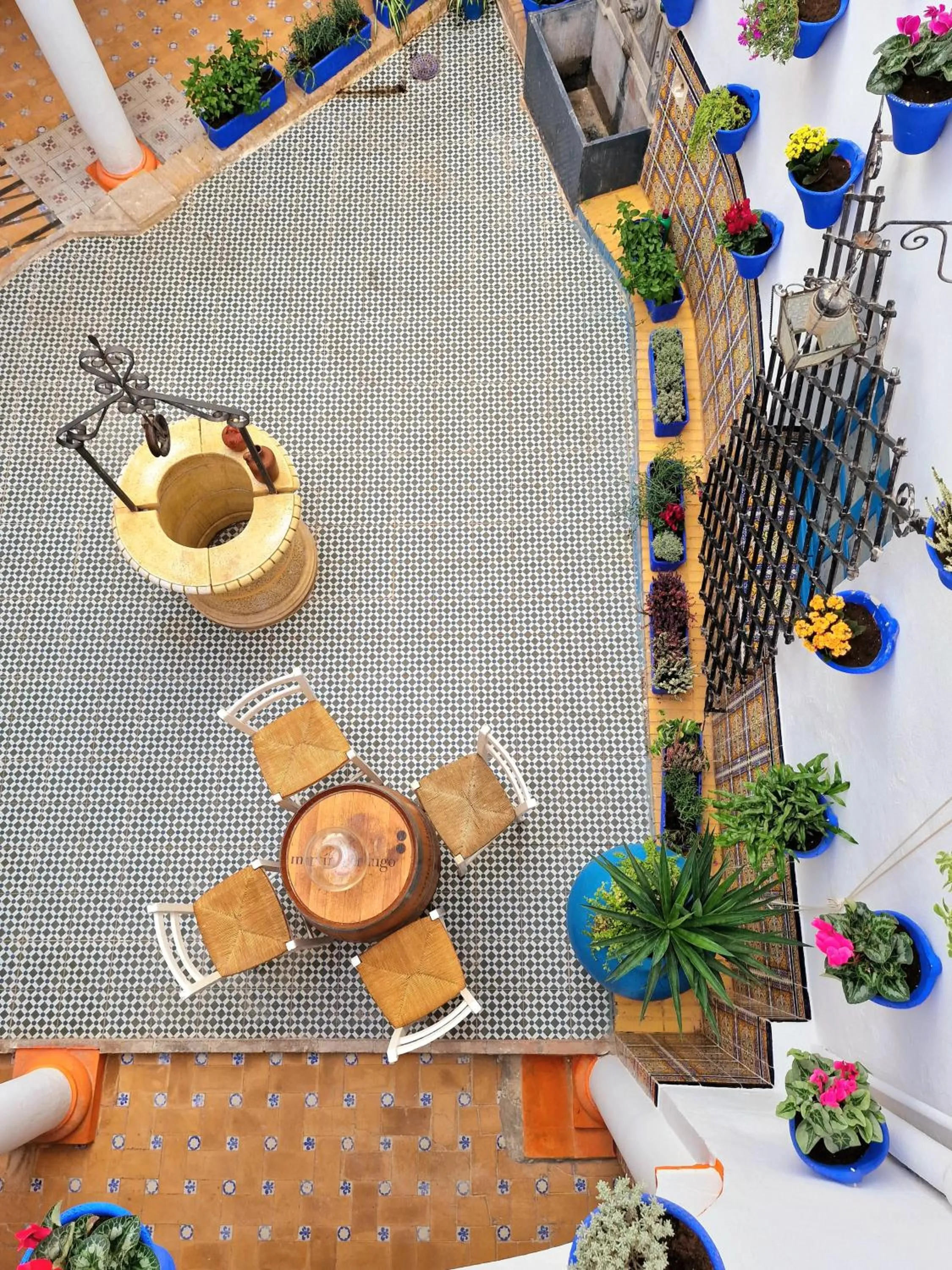 Patio in Arc House Mezquita - Only adults