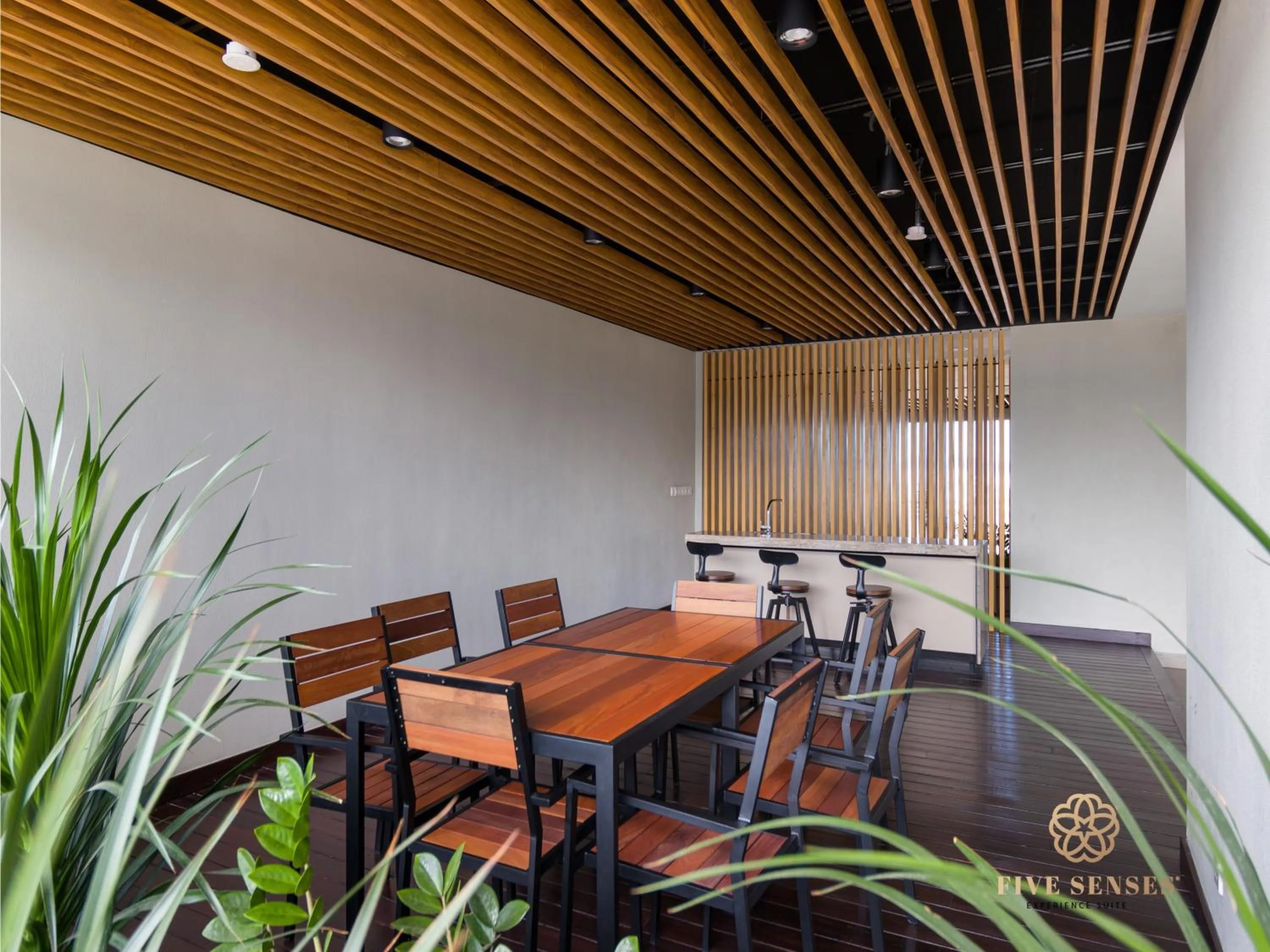 BBQ facilities in Datum Jelatek Sky Residence KLCC, Five Senses