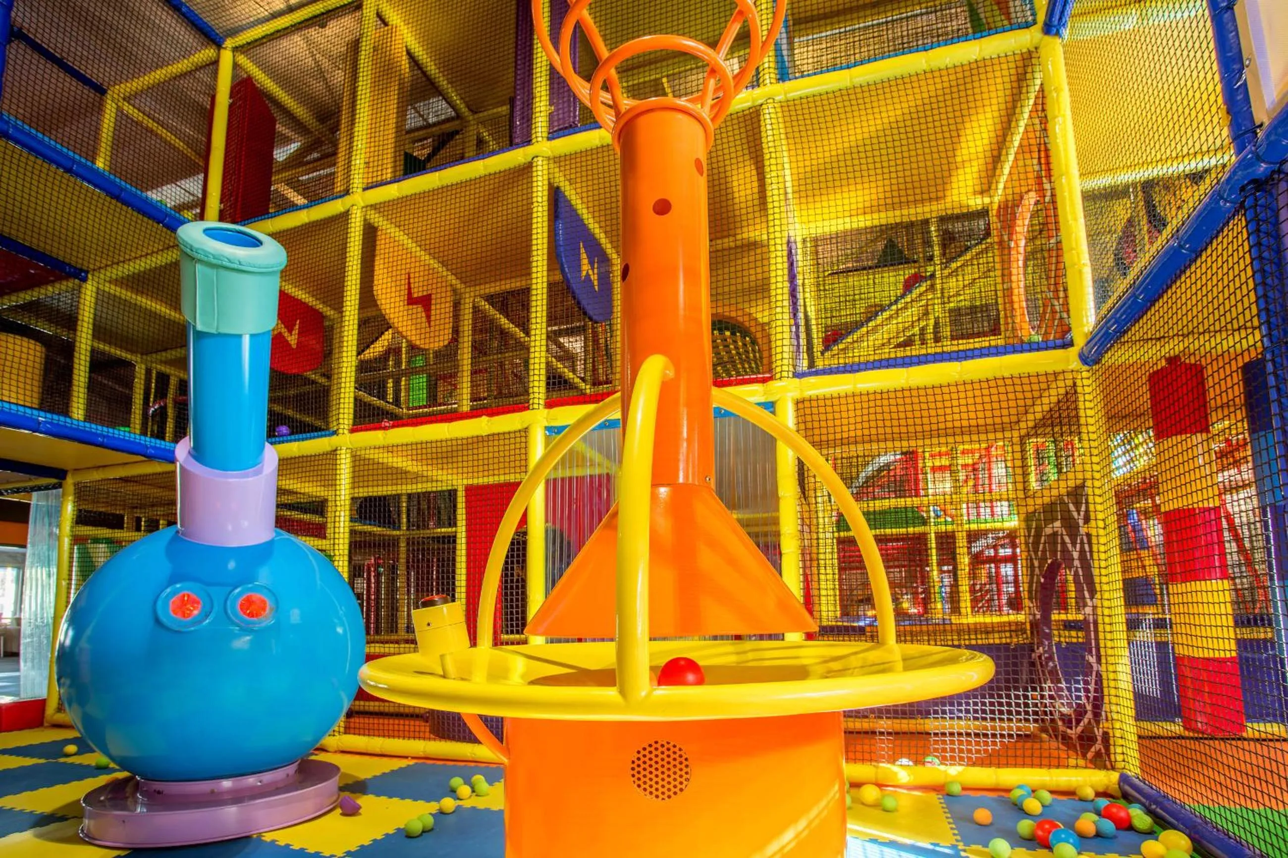 Children play ground in BIG4 Bendigo Park Lane Holiday Park