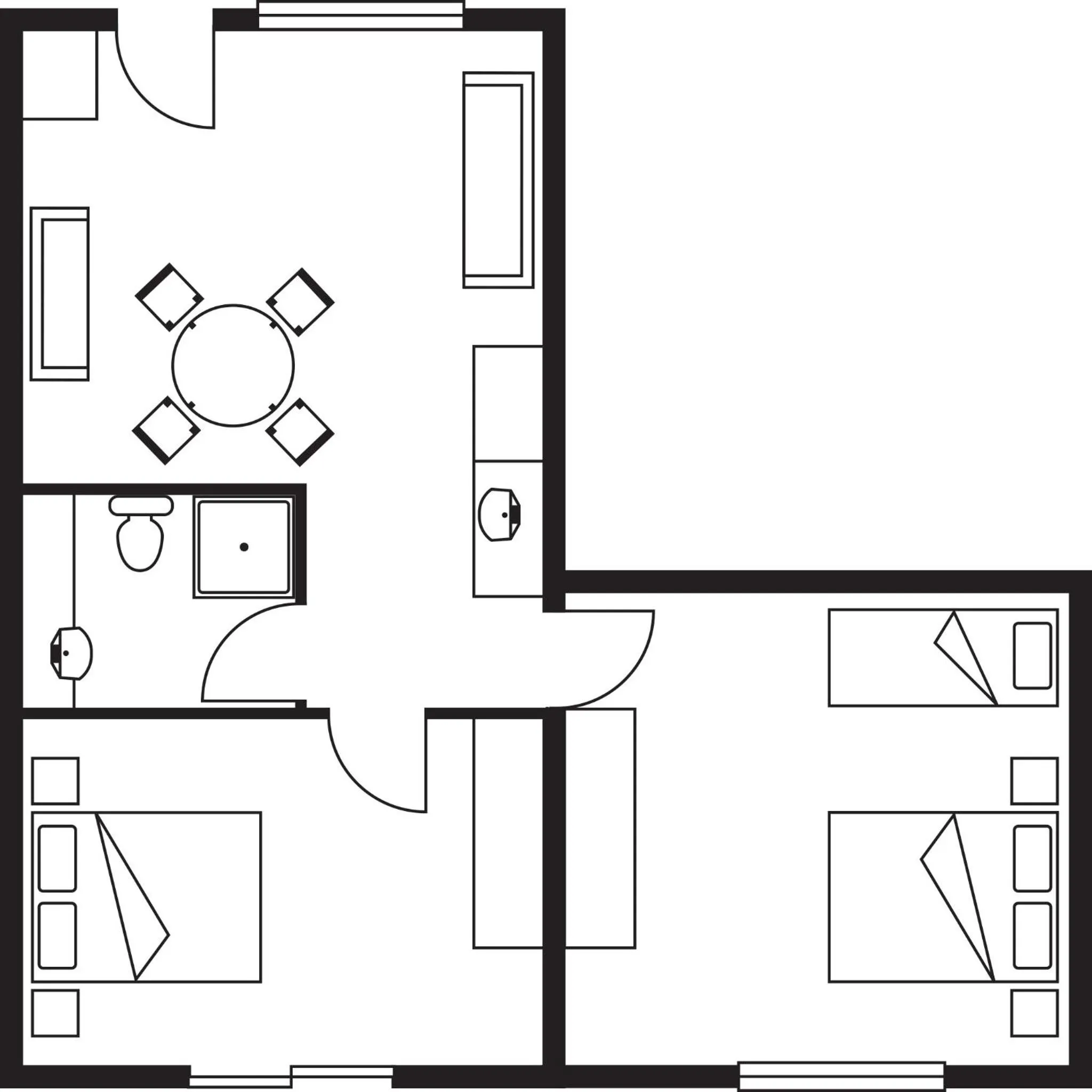 Floor plan in Murray Downs Resort