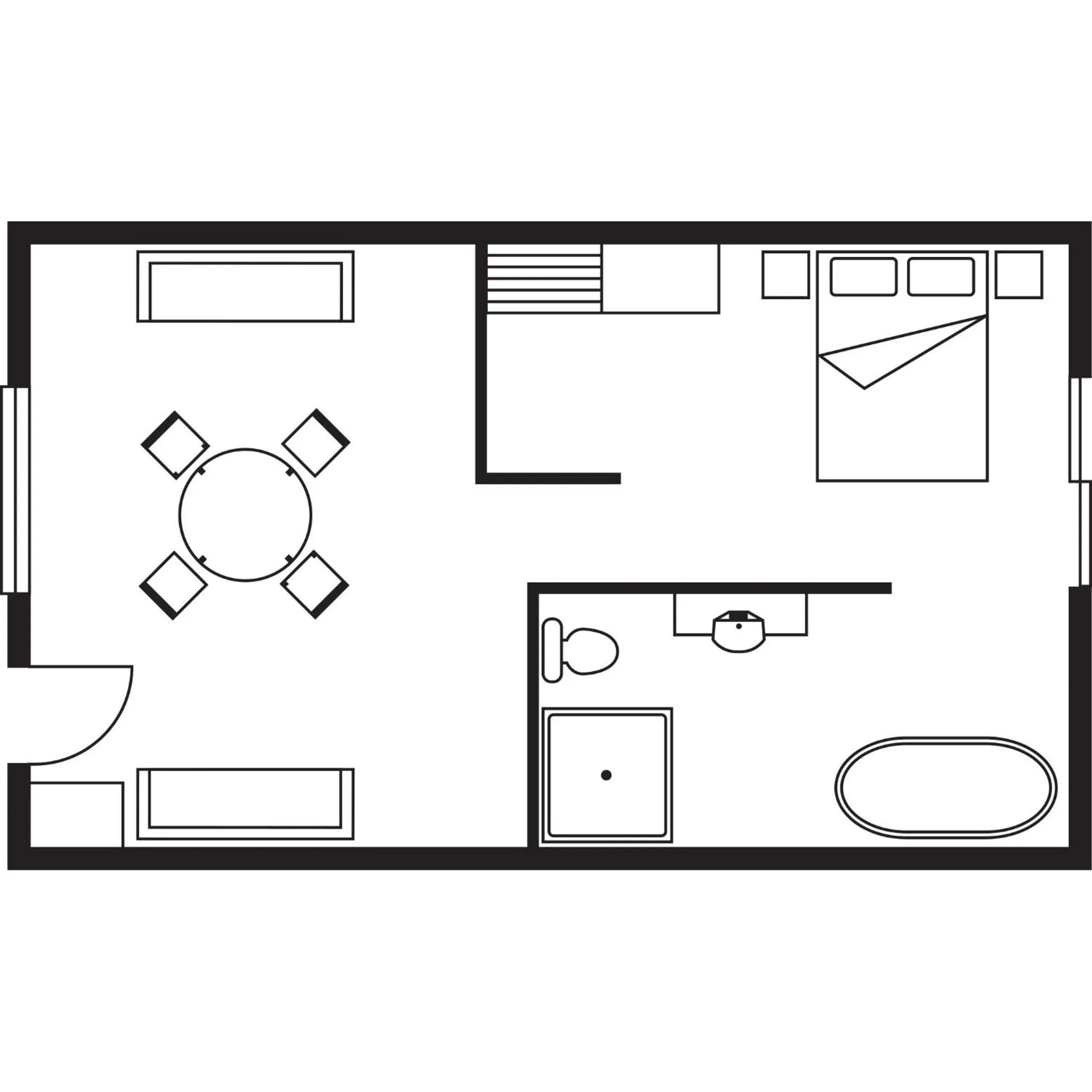 Floor plan in Murray Downs Resort