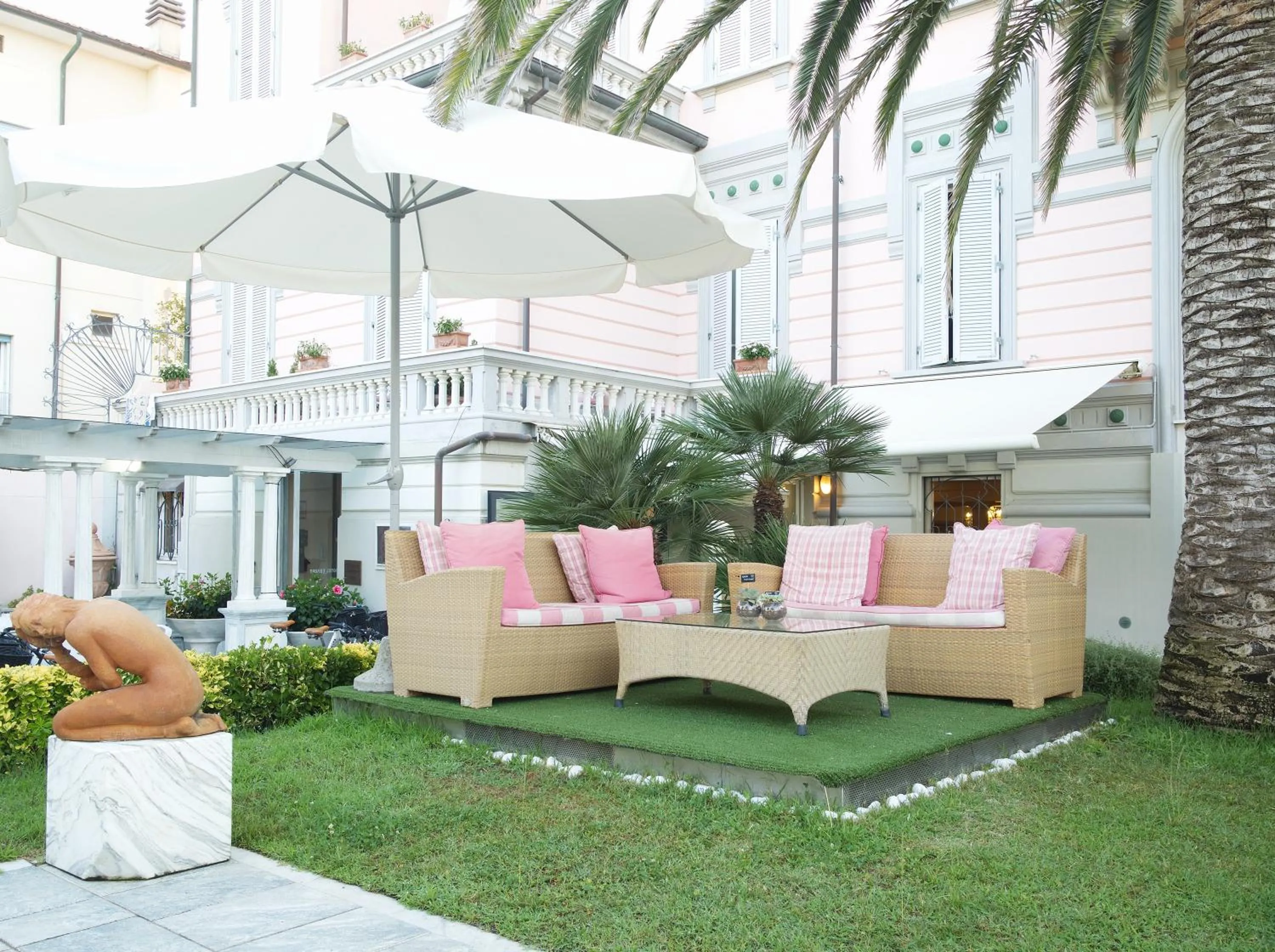 Garden in Hotel Europa