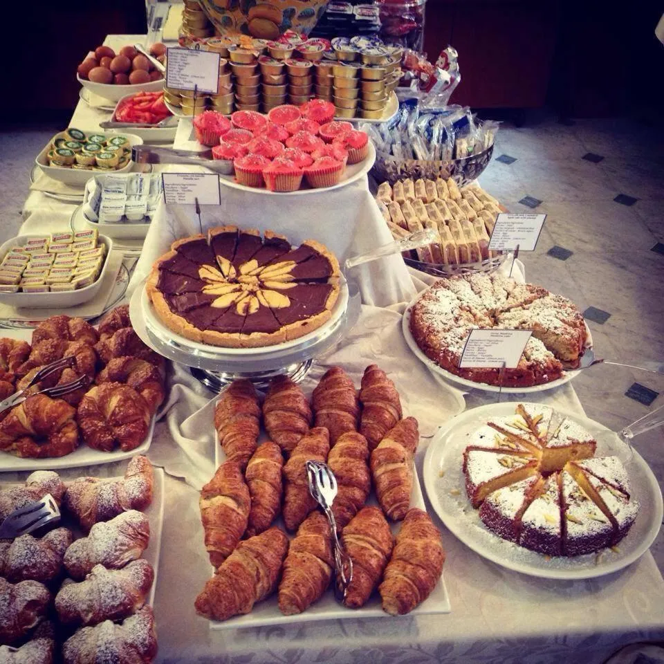 Buffet breakfast in Hotel Europa