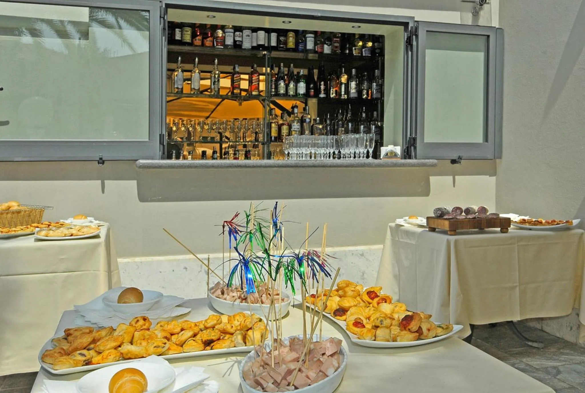 Patio in Hotel Europa