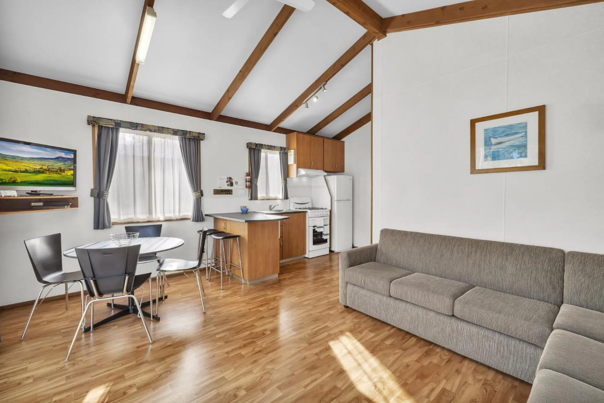 kitchen in Metung Holiday Villas