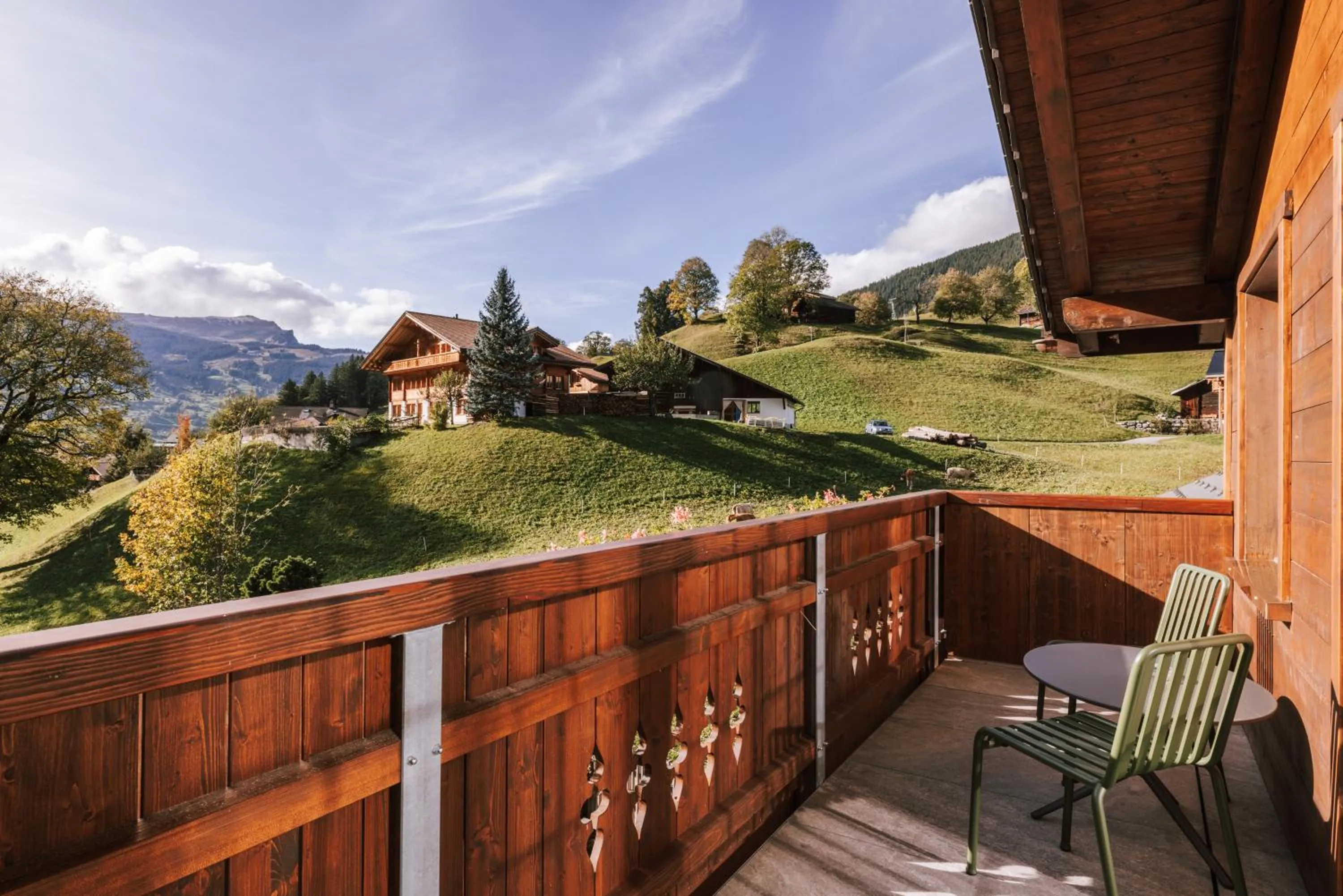 View (from property/room) in Hotel Fiescherblick