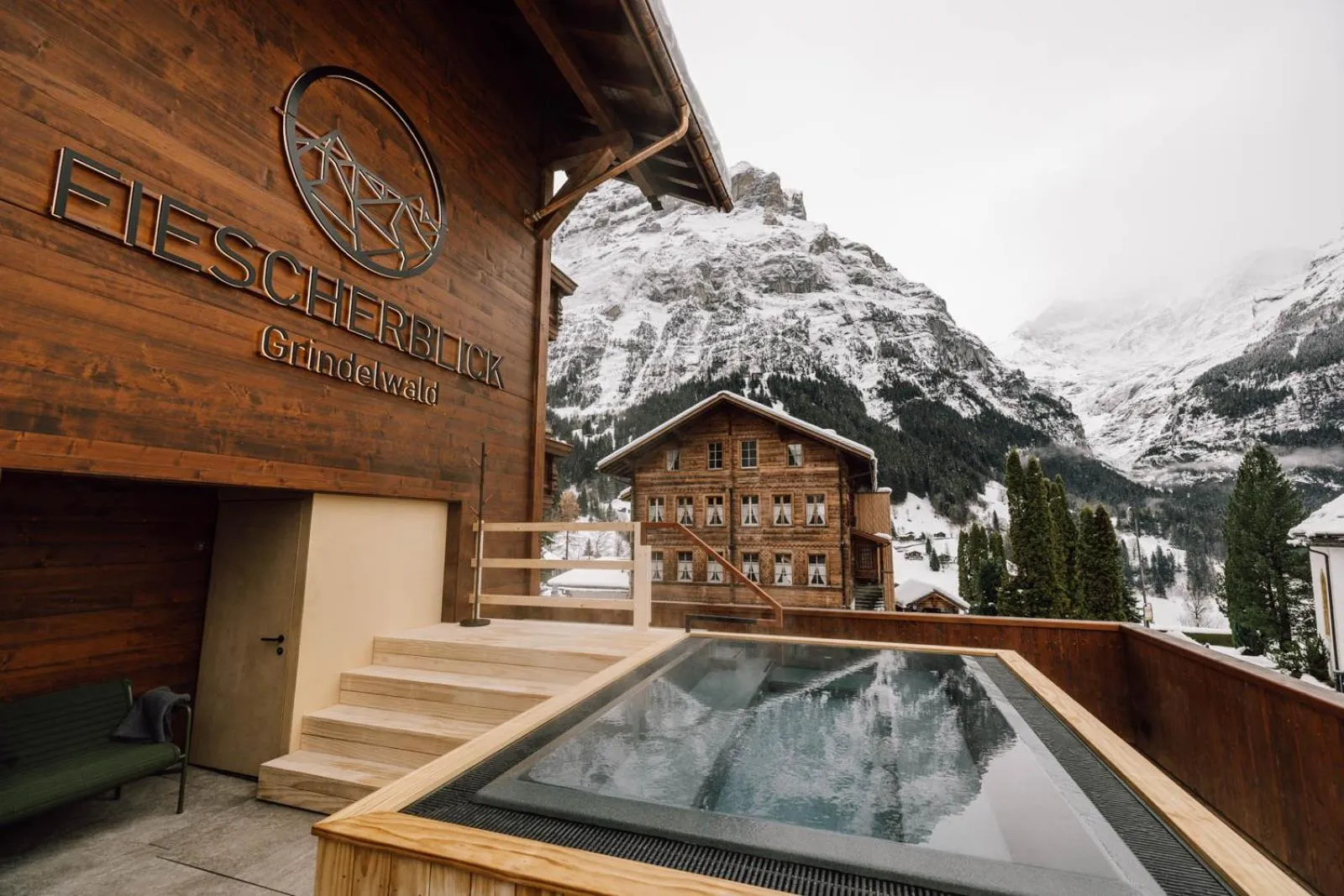 Property building in Hotel Fiescherblick