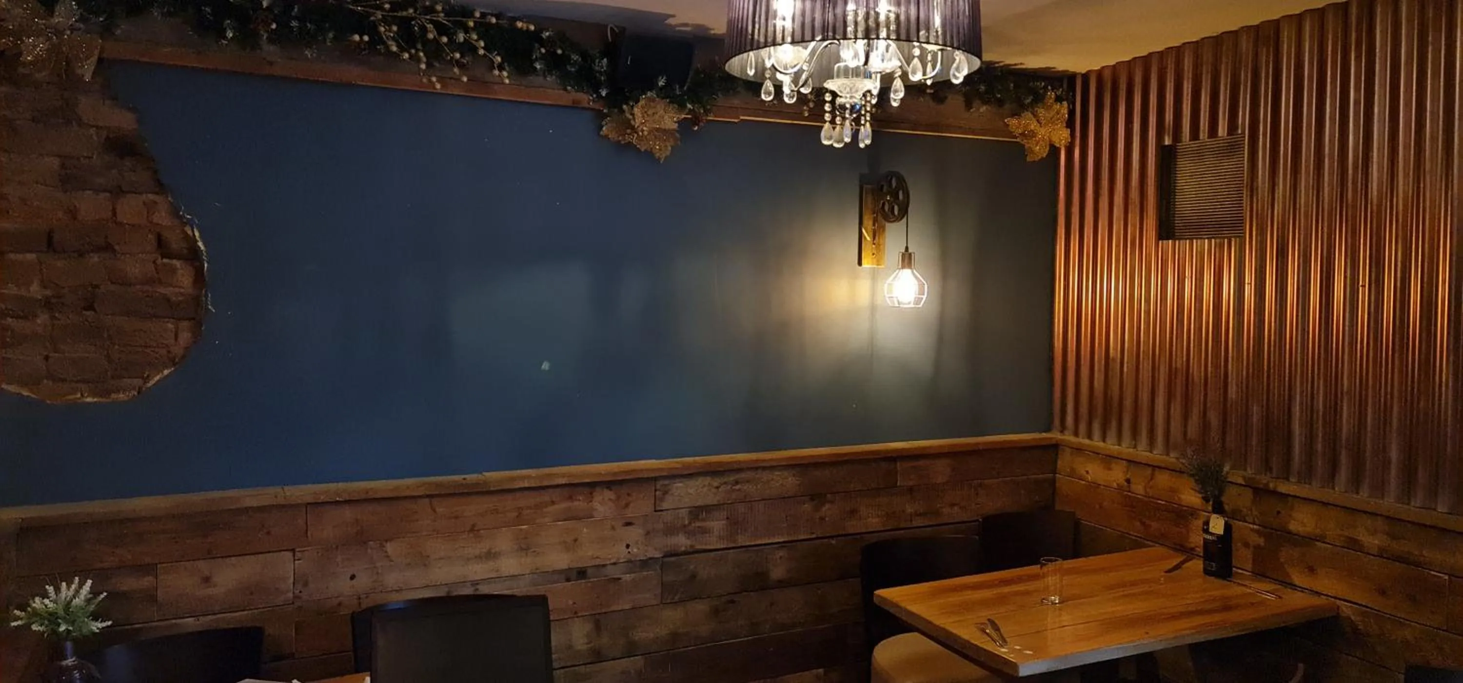 Dining area in The Waterside Bar, Rooms & Restaurant