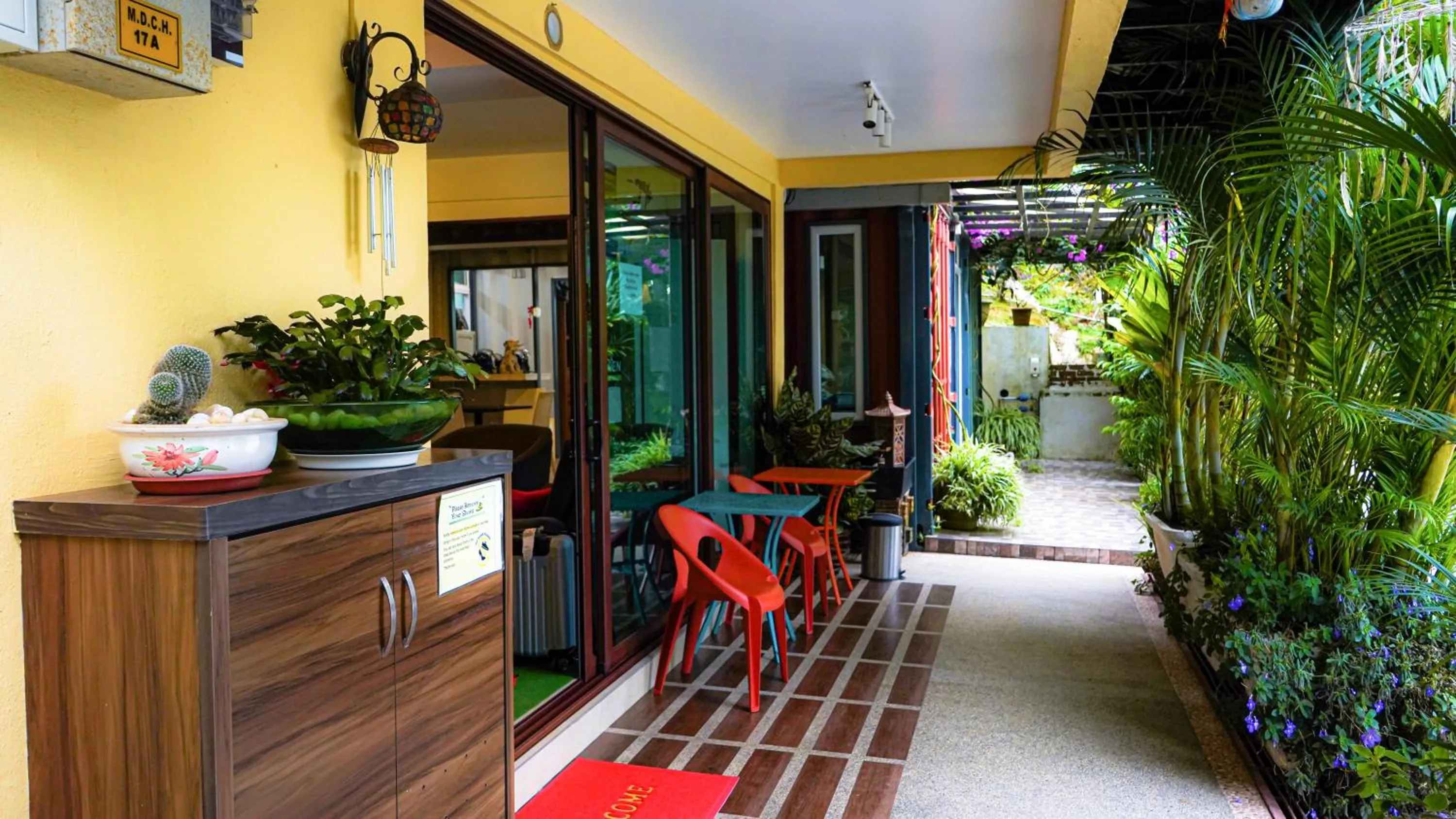 Patio in Highlanders Garden Guesthouse at Arundina Cameron Highlands