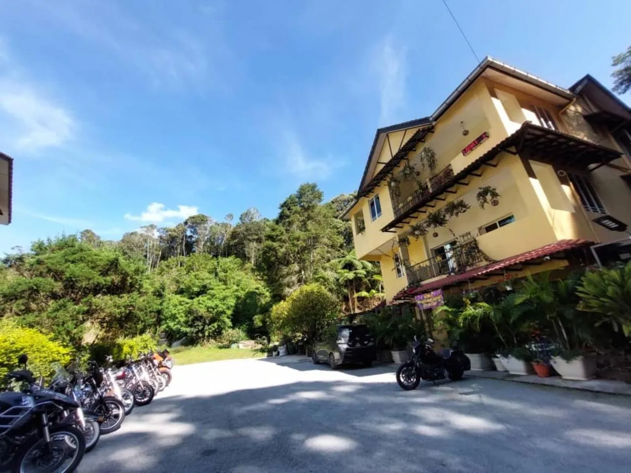 Property building in Highlanders Garden Guesthouse at Arundina Cameron Highlands