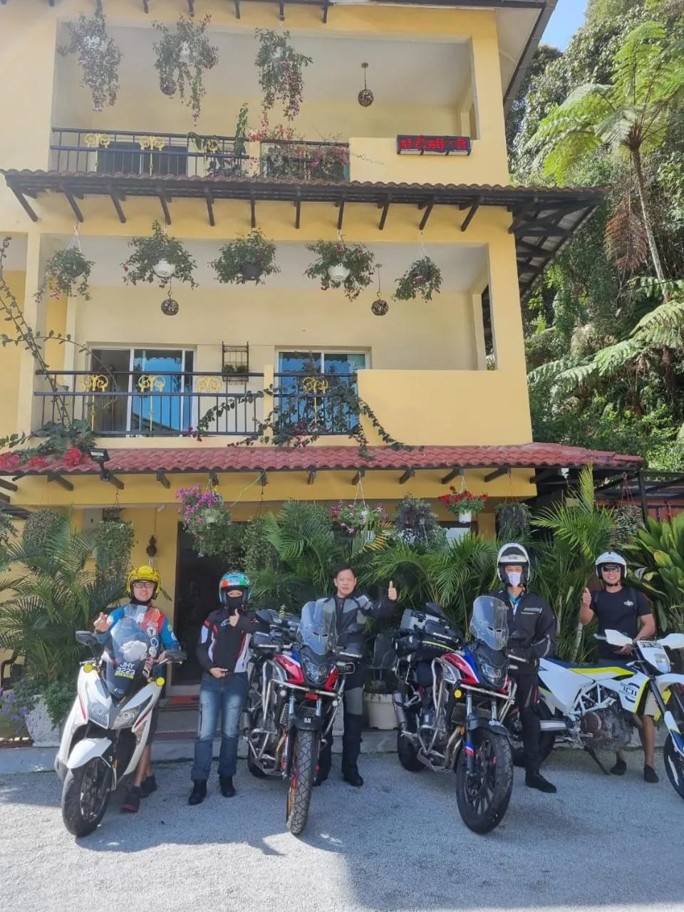 Property building in Highlanders Garden Guesthouse at Arundina Cameron Highlands