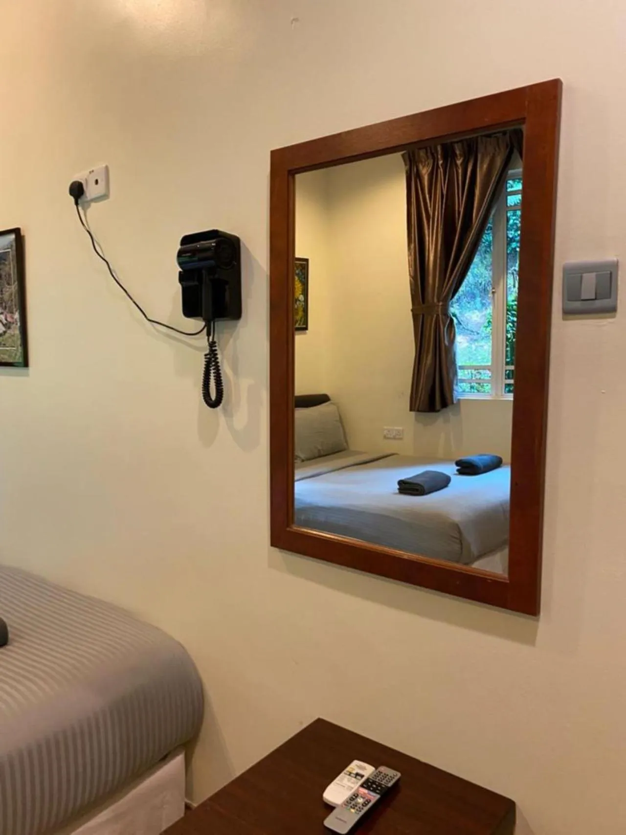 hair dryier, Bed in Highlanders Garden Guesthouse at Arundina Cameron Highlands