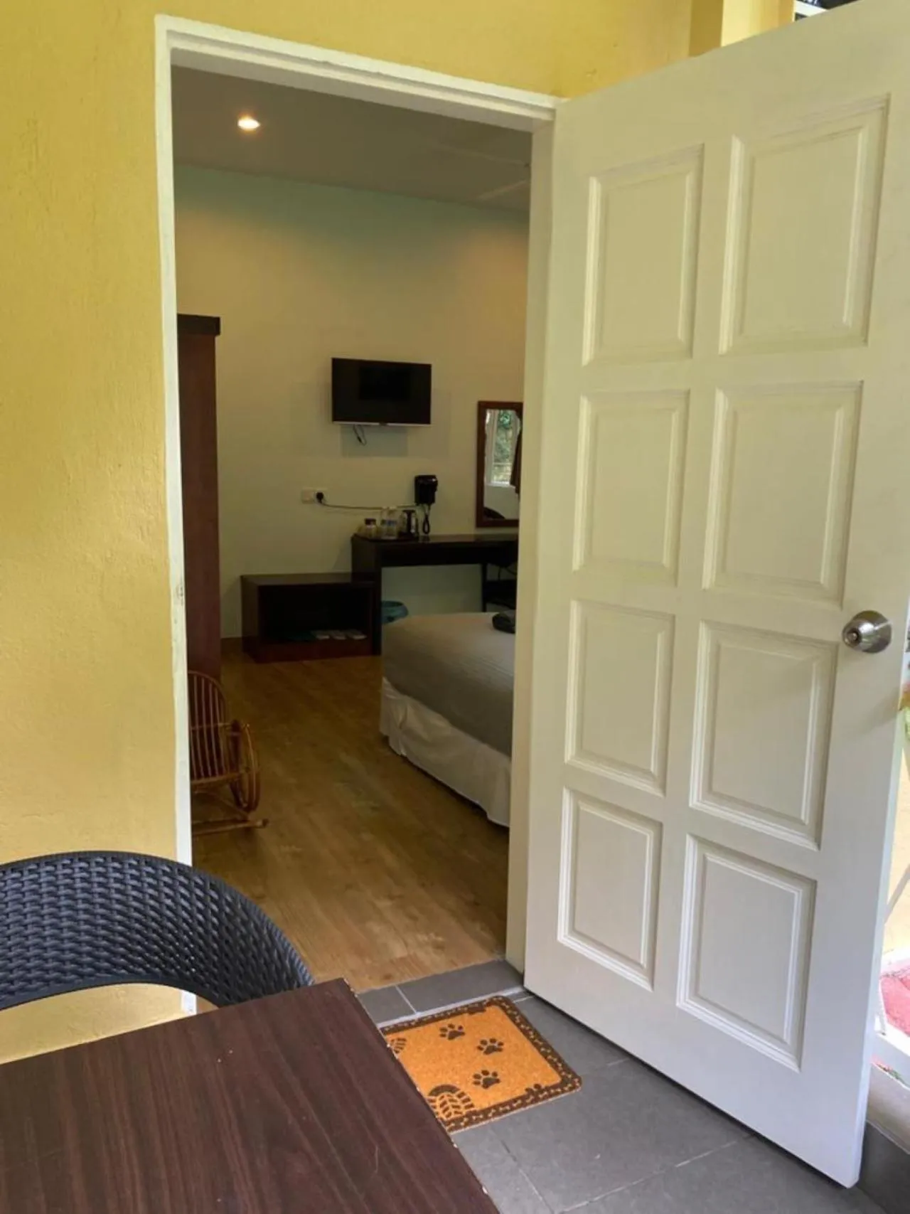 Balcony/Terrace, Bed in Highlanders Garden Guesthouse at Arundina Cameron Highlands