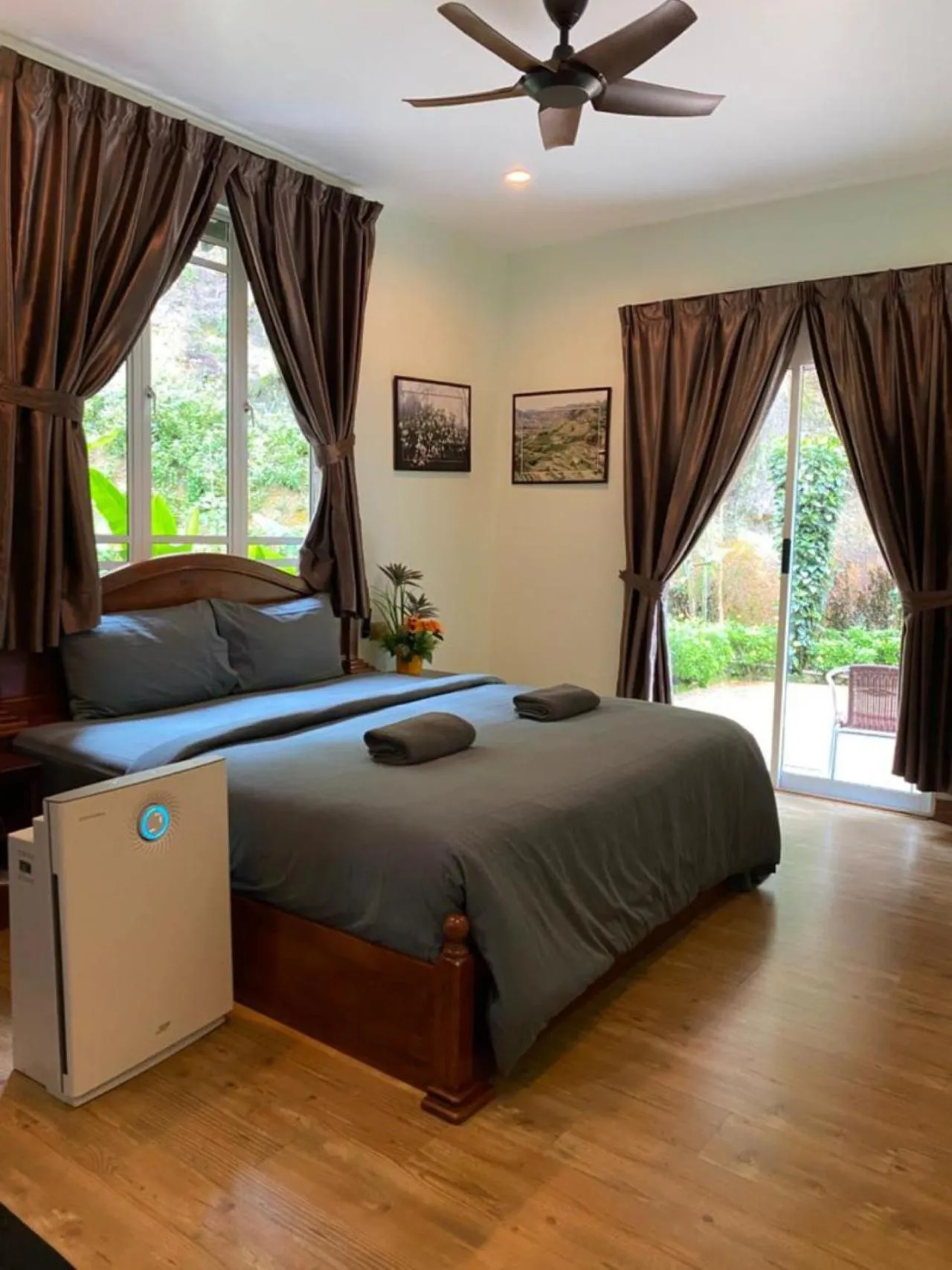 Bedroom, Bed in Highlanders Garden Guesthouse at Arundina Cameron Highlands