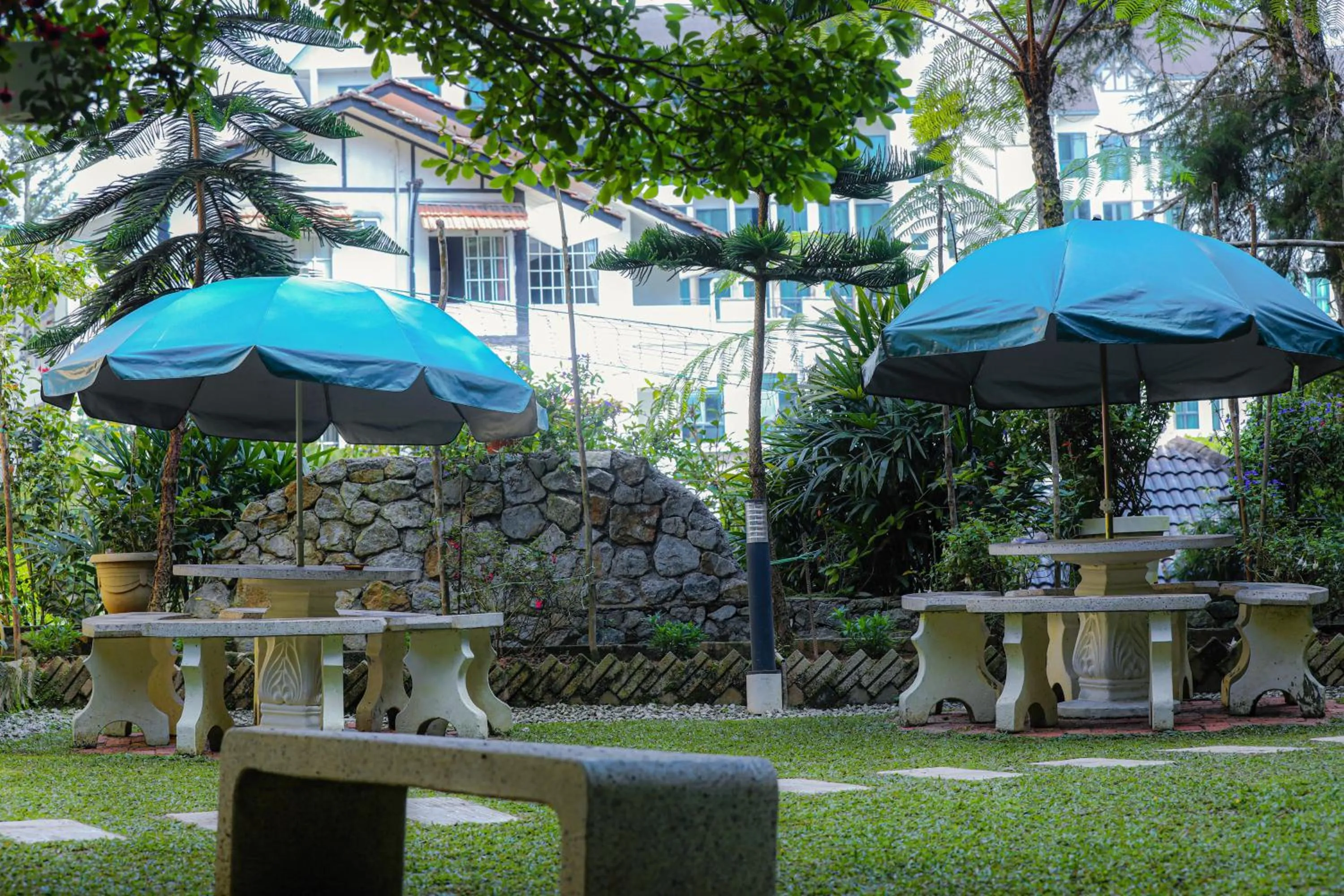 Garden in Highlanders Garden Guesthouse at Arundina Cameron Highlands