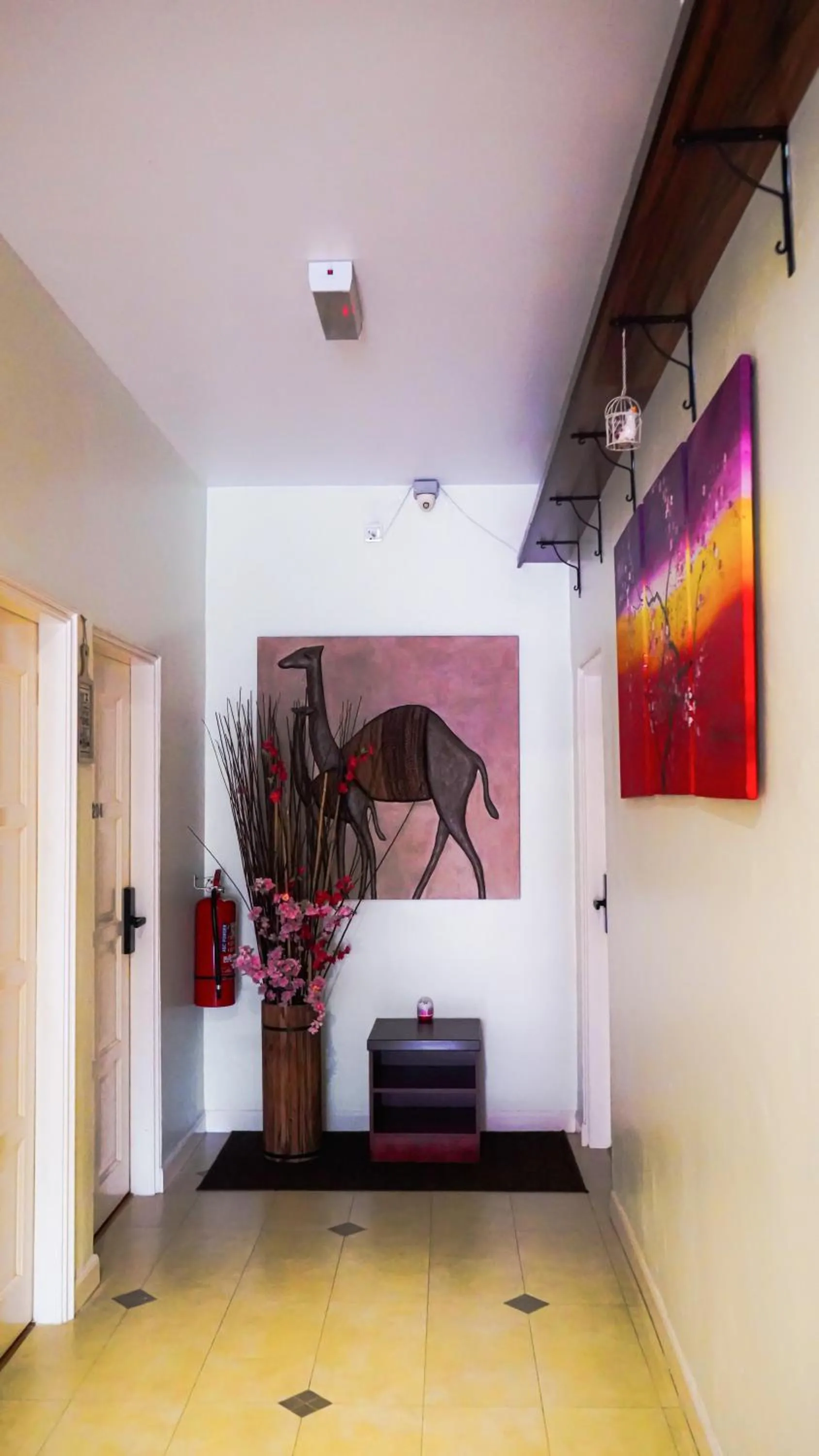 Decorative detail in Highlanders Garden Guesthouse at Arundina Cameron Highlands