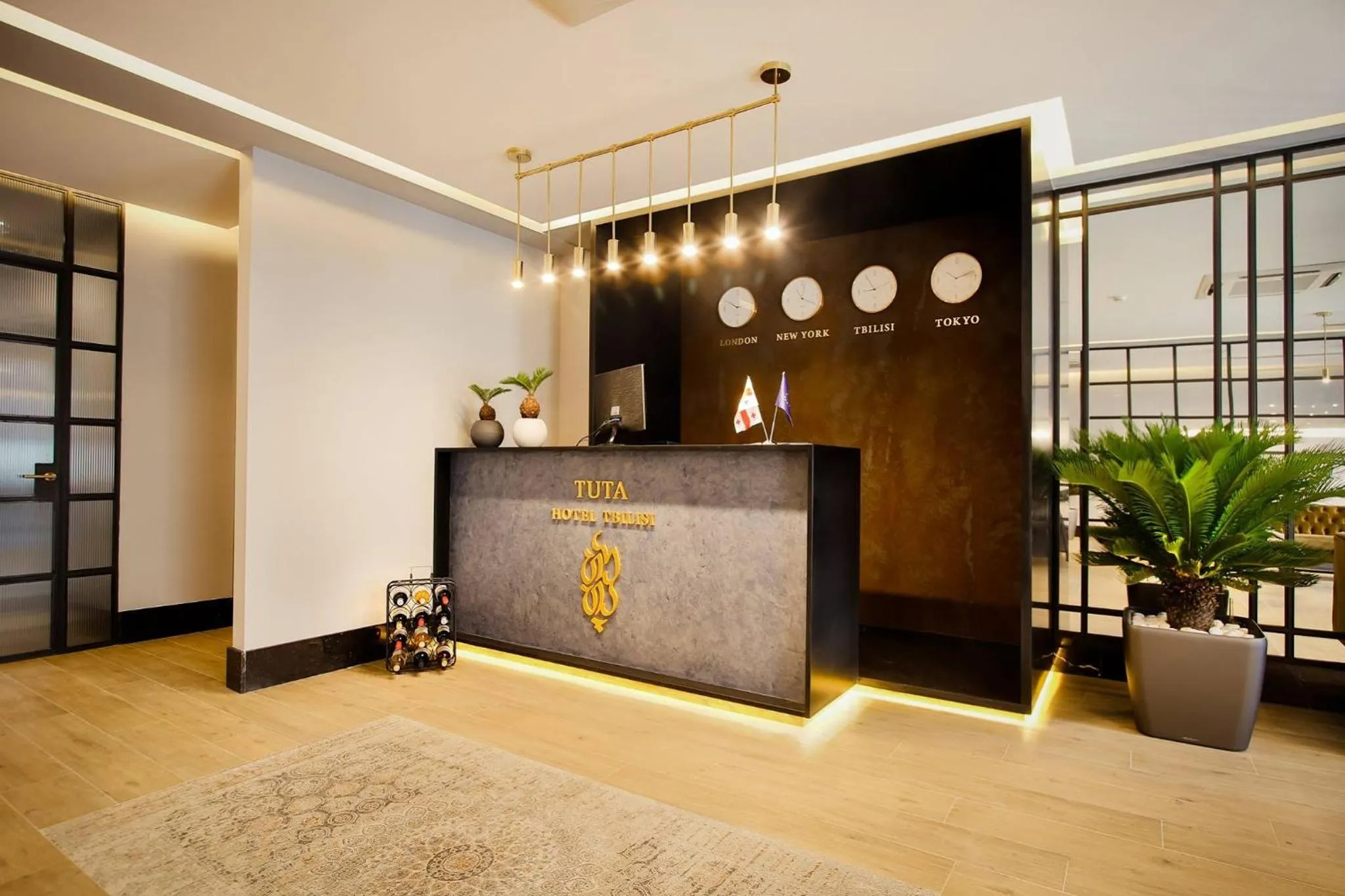 Lobby or reception in Hotel Tuta