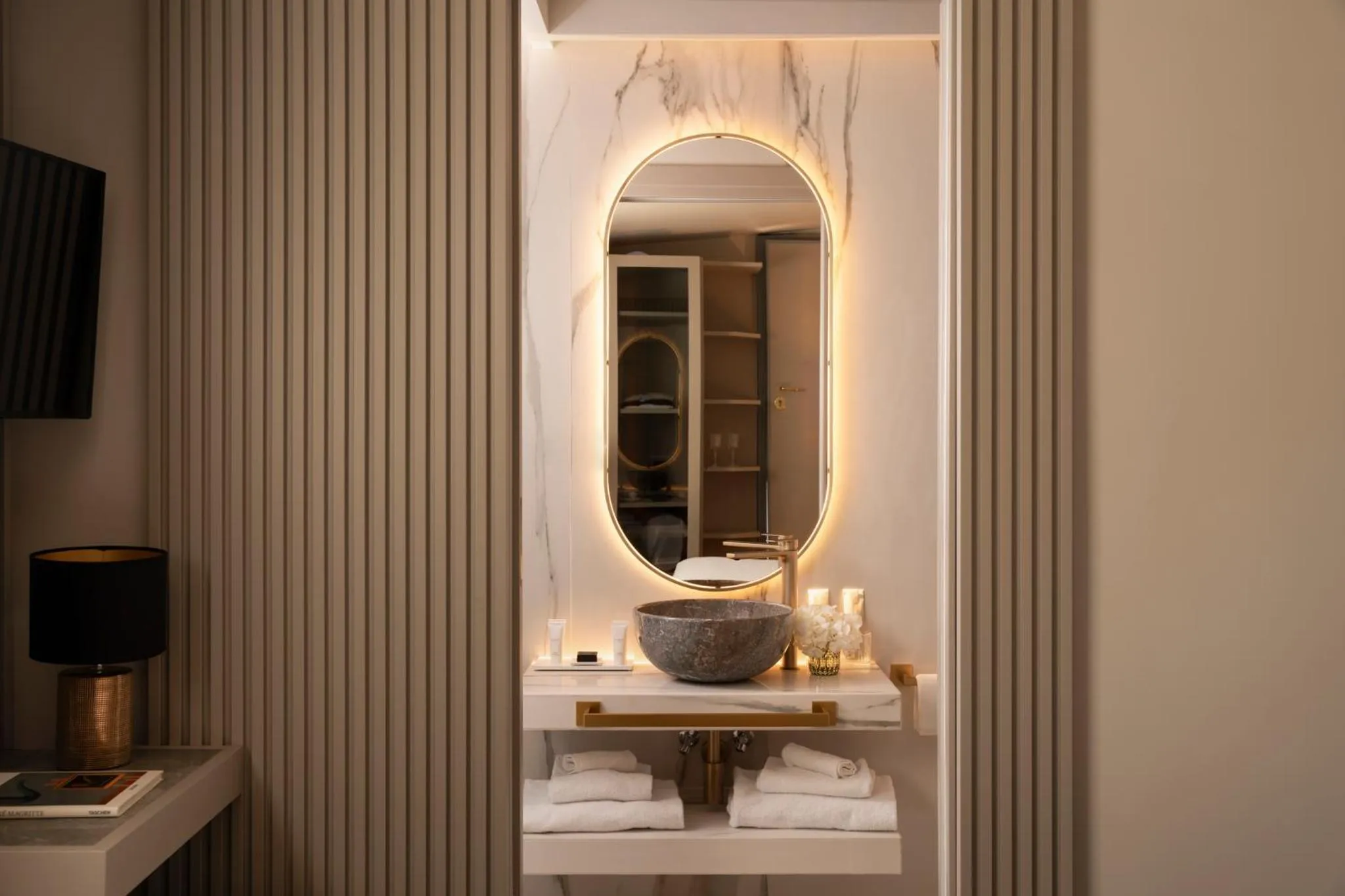 Shower in Hotel Centrale