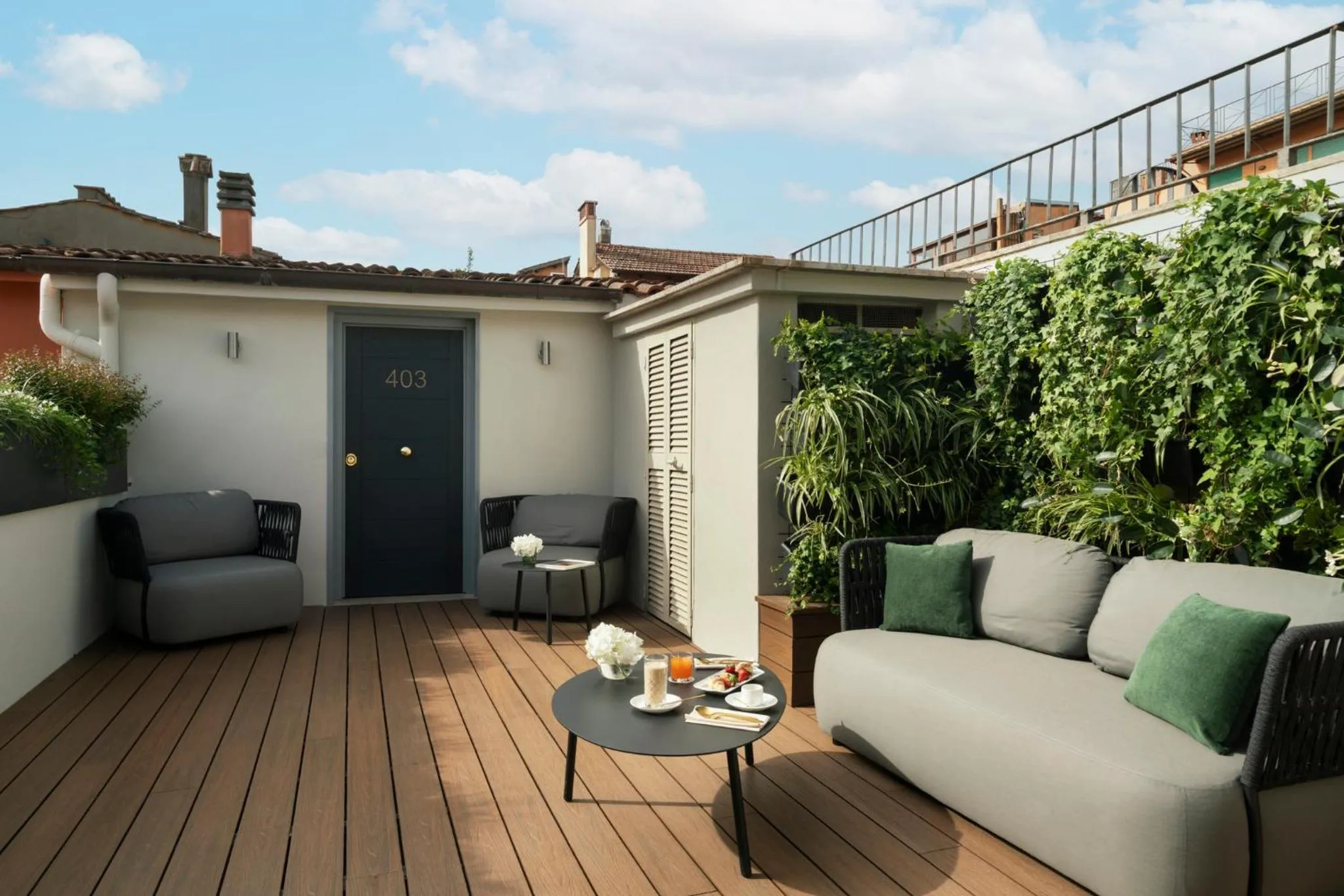 Balcony/Terrace in Hotel Centrale