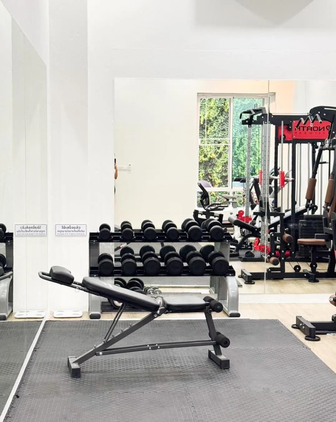 Fitness centre/facilities in Hotel Agnes