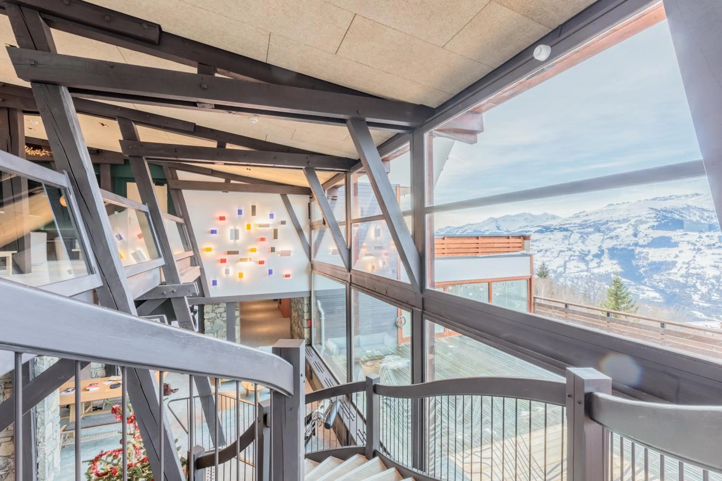 Mountain view in La Cachette, Friendly Hotel & Spa